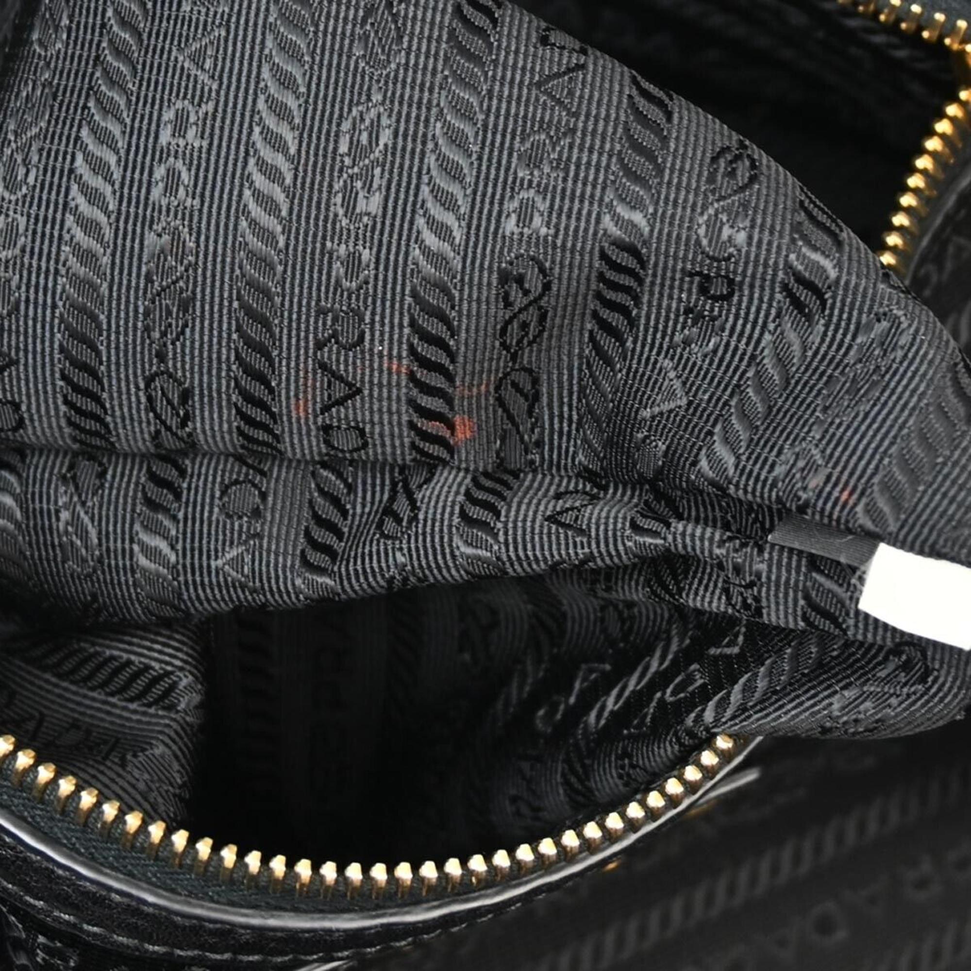 Prada Black 2way Tote Handbag