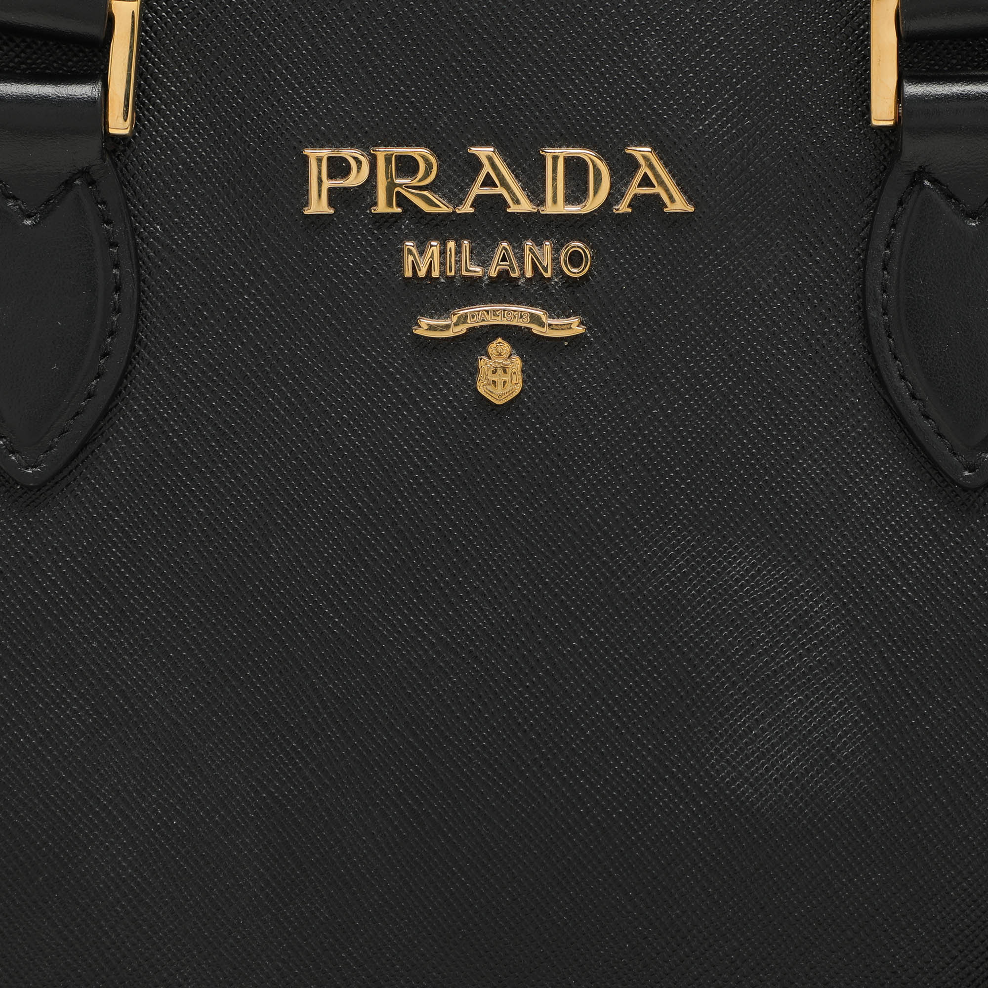 Prada Black Saffiano Leather Tote