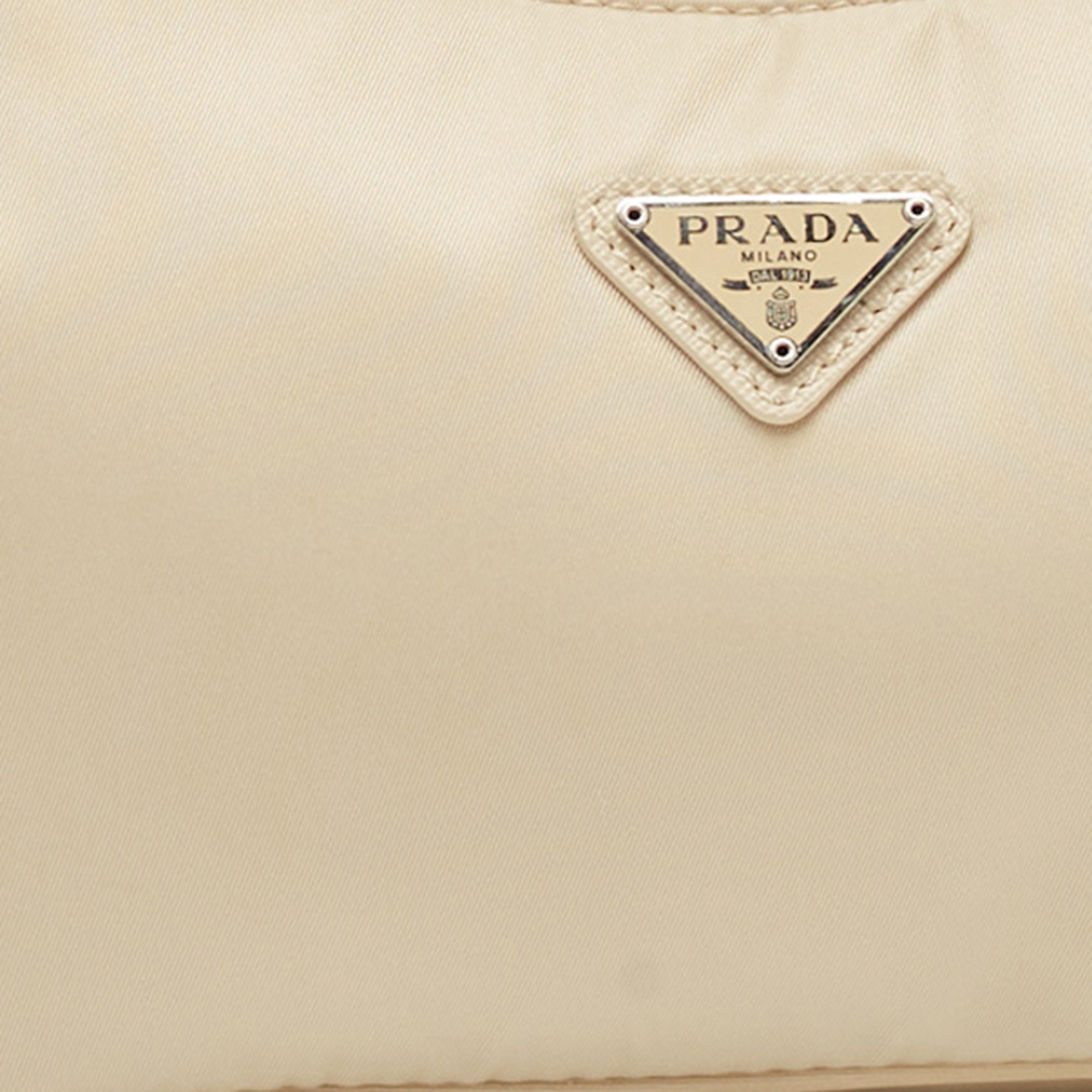 Prada Cream Nylon Re-Edition 2000 Bag