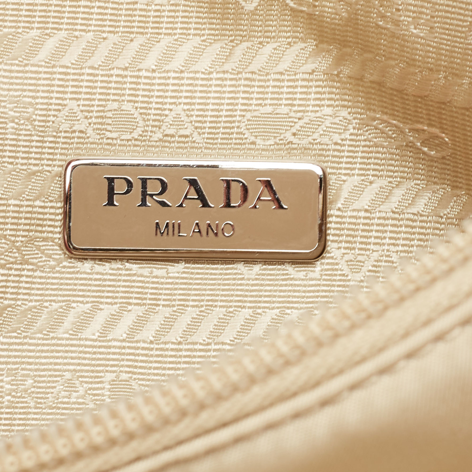 Prada Cream Nylon Re-Edition 2000 Bag