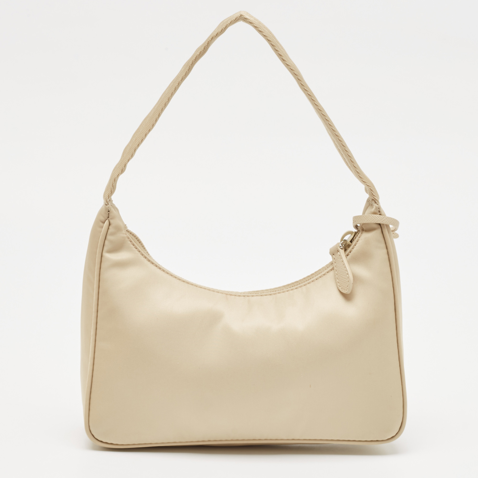 Prada Cream Nylon Re-Edition 2000 Bag