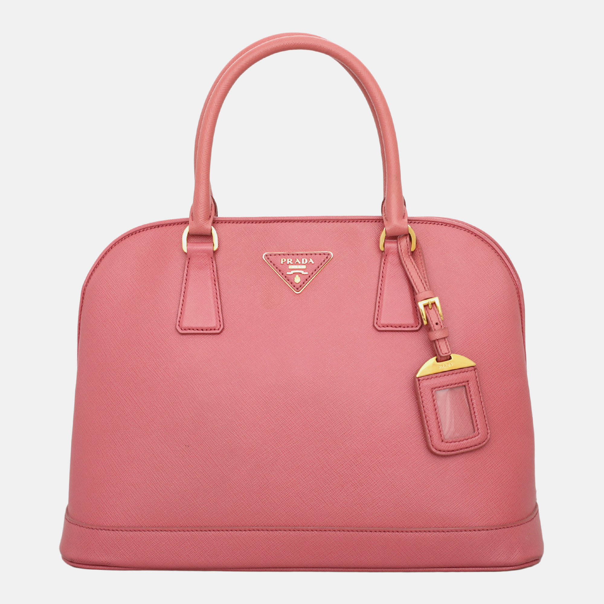 Saffiano Lux Medium Open Tote Bag - Prada - Modalova