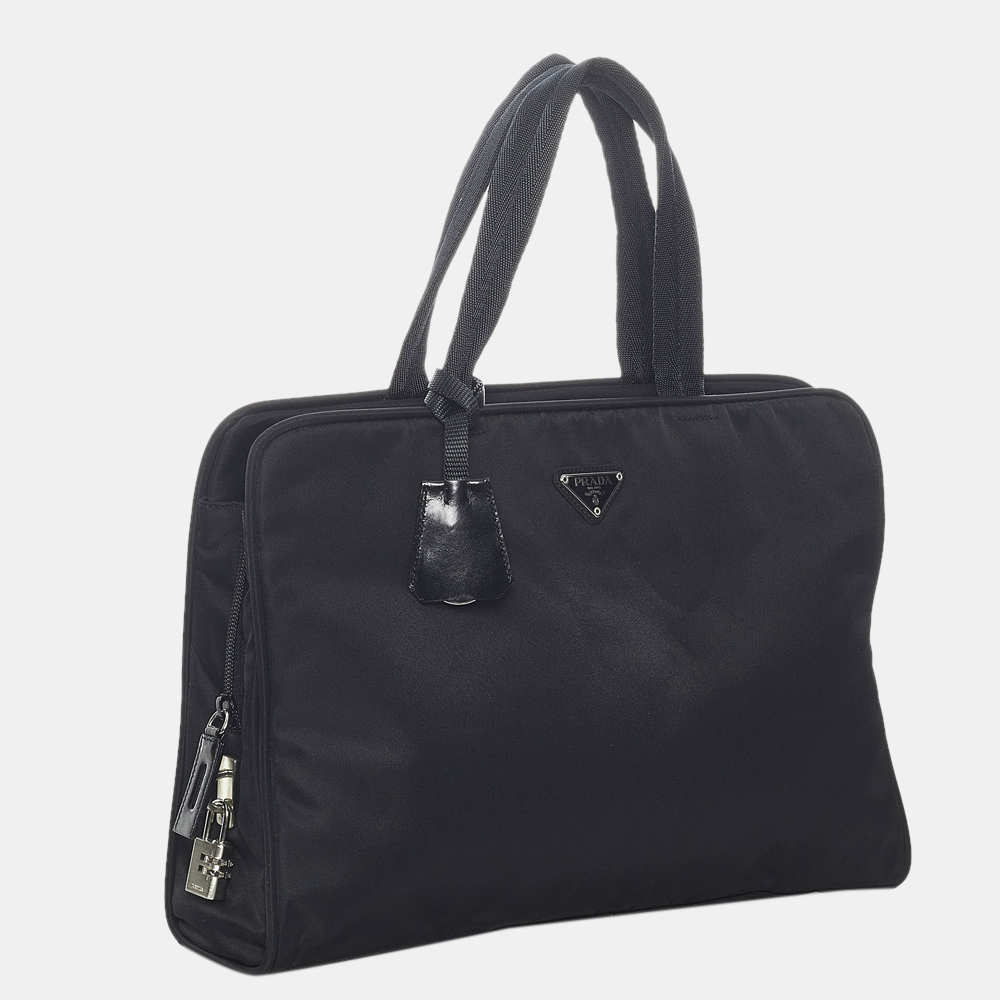 Prada Black Tessuto Tote Bag
Prada Black Tessuto Tote Bag