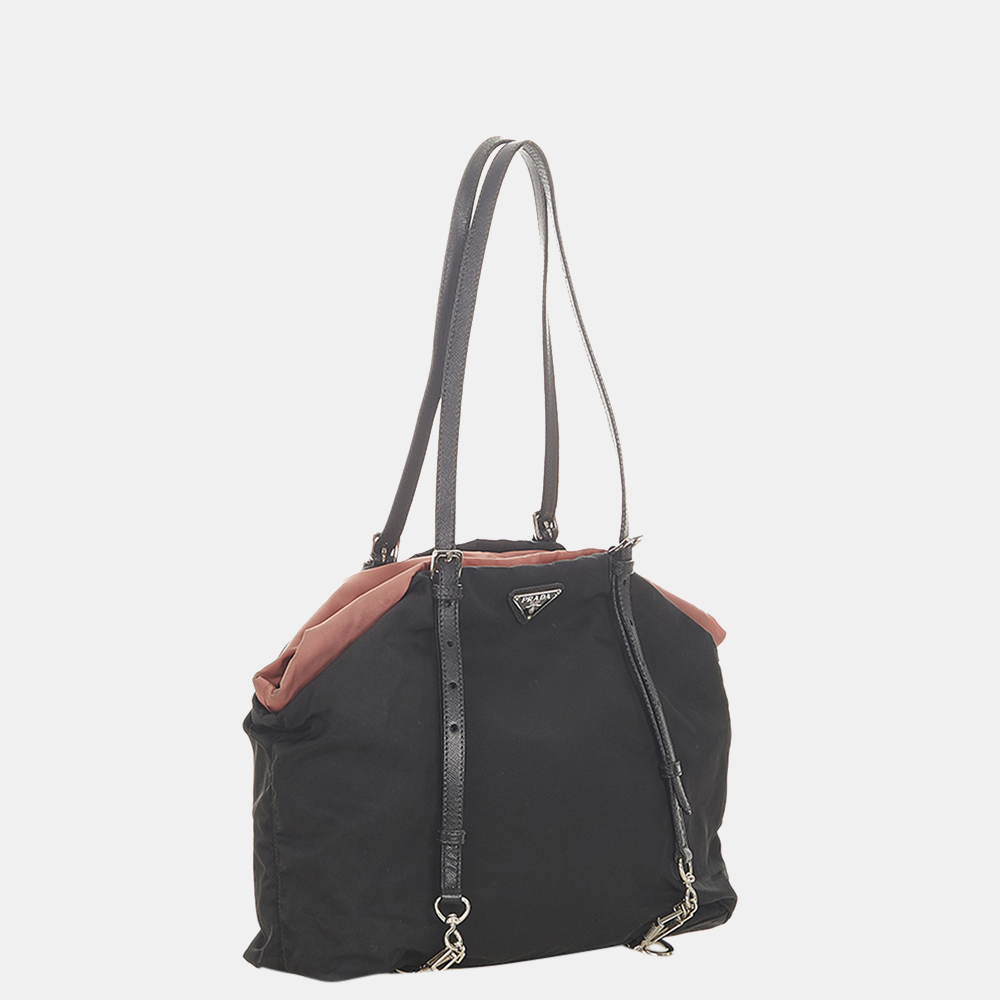Prada Black Tessuto Shoulder Bag 
Prada Black Tessuto Shoulder Bag