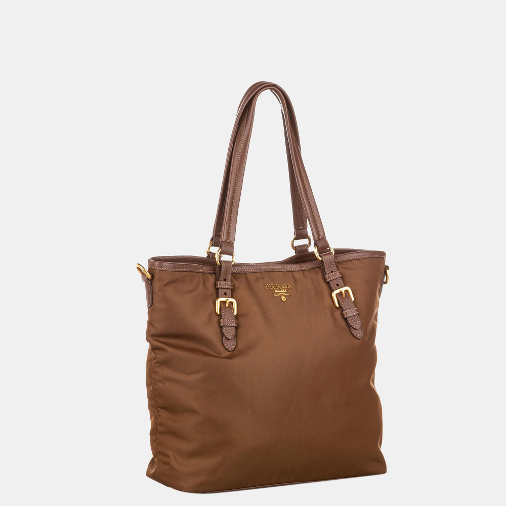 Prada Brown Tessuto Tote Bag
Prada Brown Tessuto Tote Bag