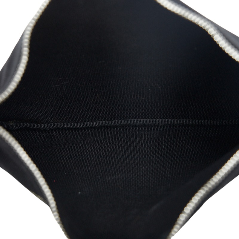 Prada Black Canvas Canapa Logo Tote Bag