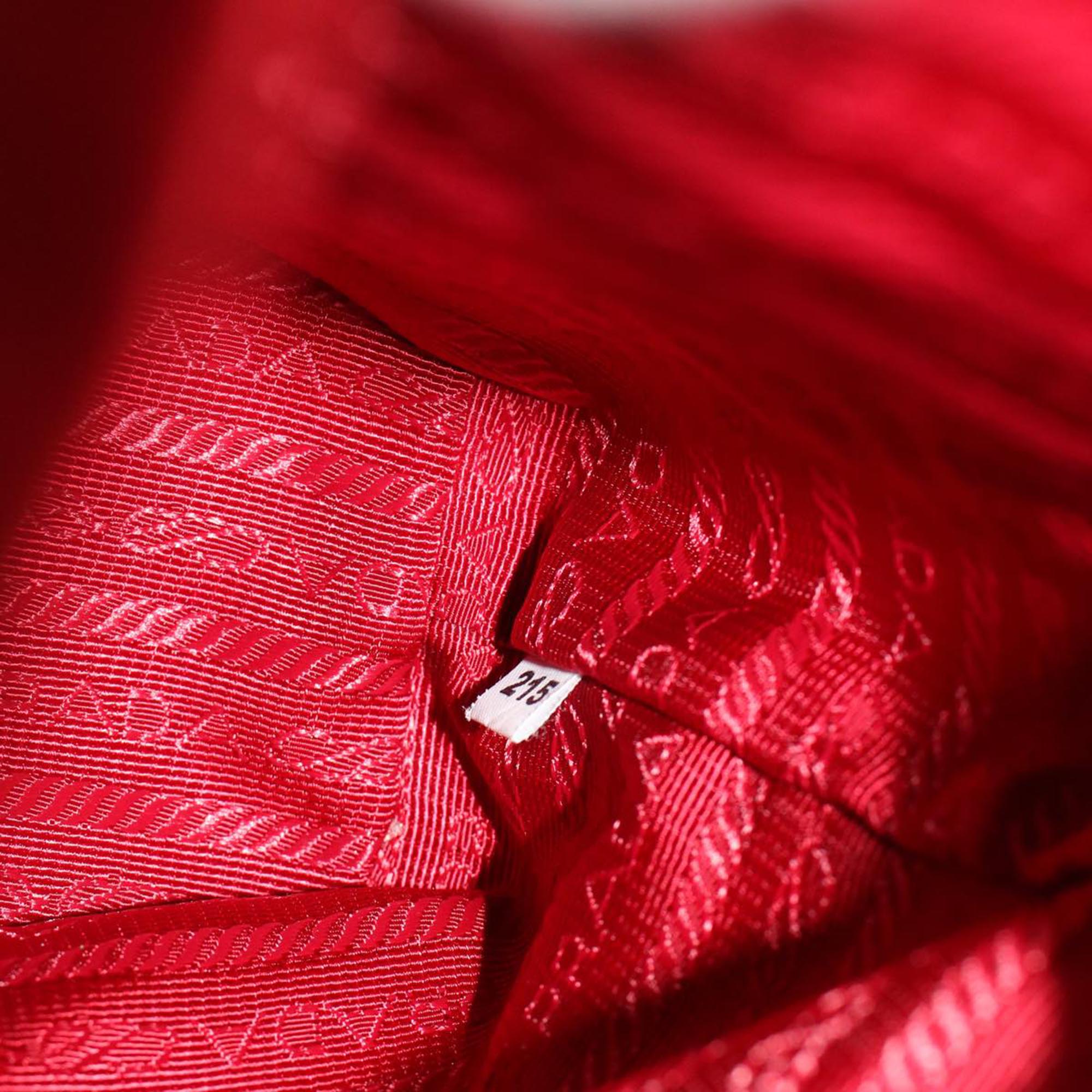 Prada Red Re-Nylon Backpack