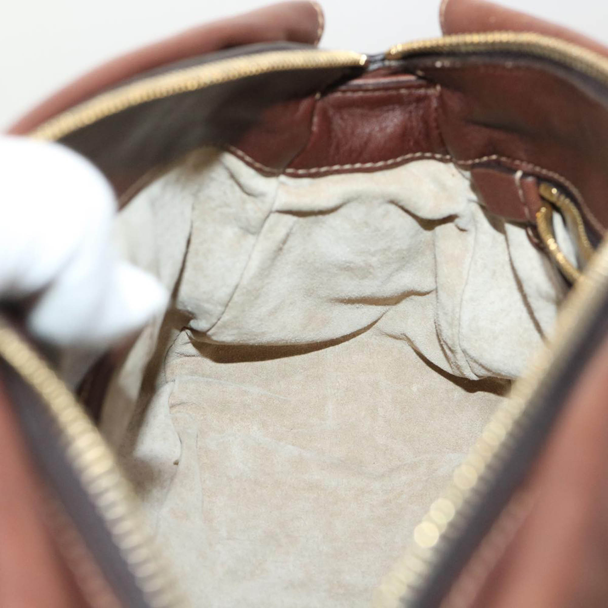 Prada Brown Leather Handbag