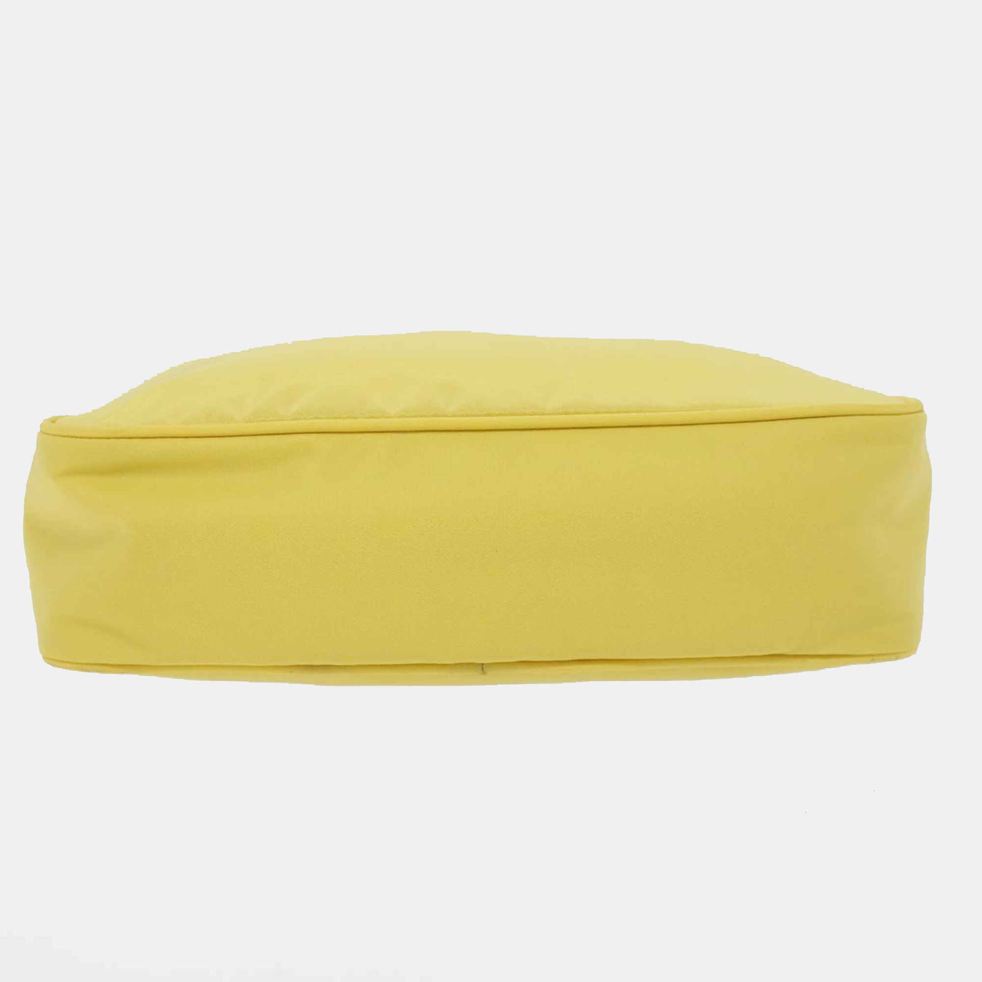 Prada Yellow Nylon/Tessuto Shoulder Bag