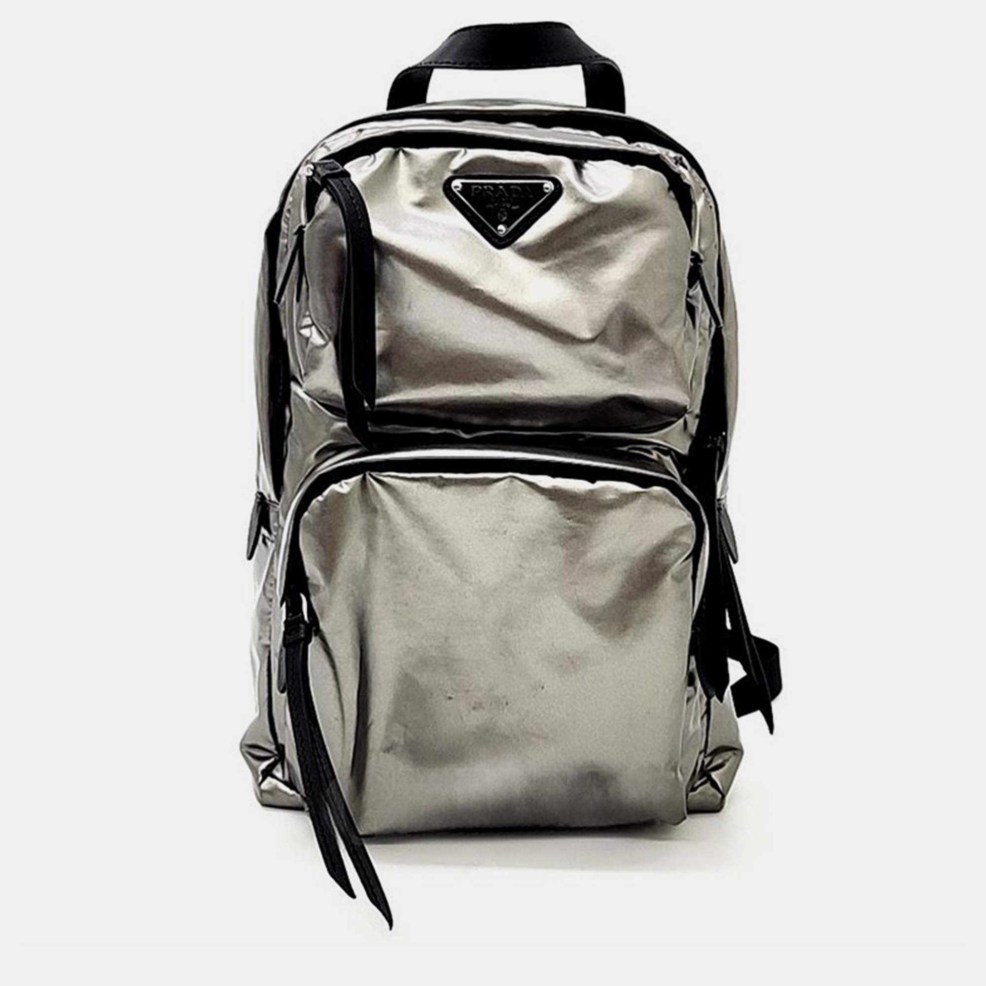 Prada Tesuto Metal Single-Rope Backpack (1BZ026)