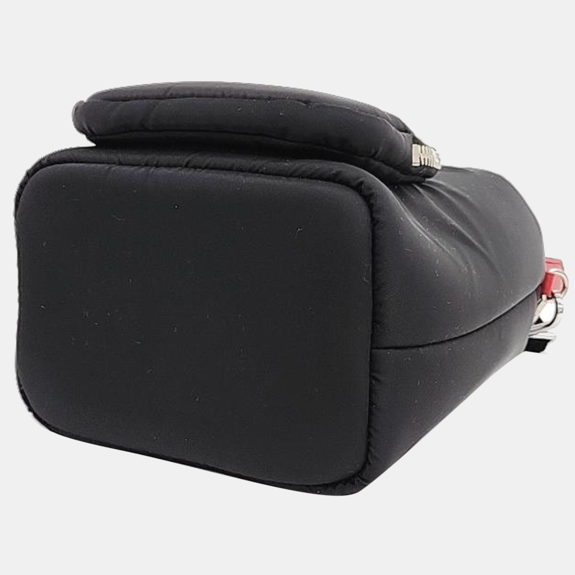 Prada Tesuto Pocket Bucket Tote And Shoulder Bag (1BE026)