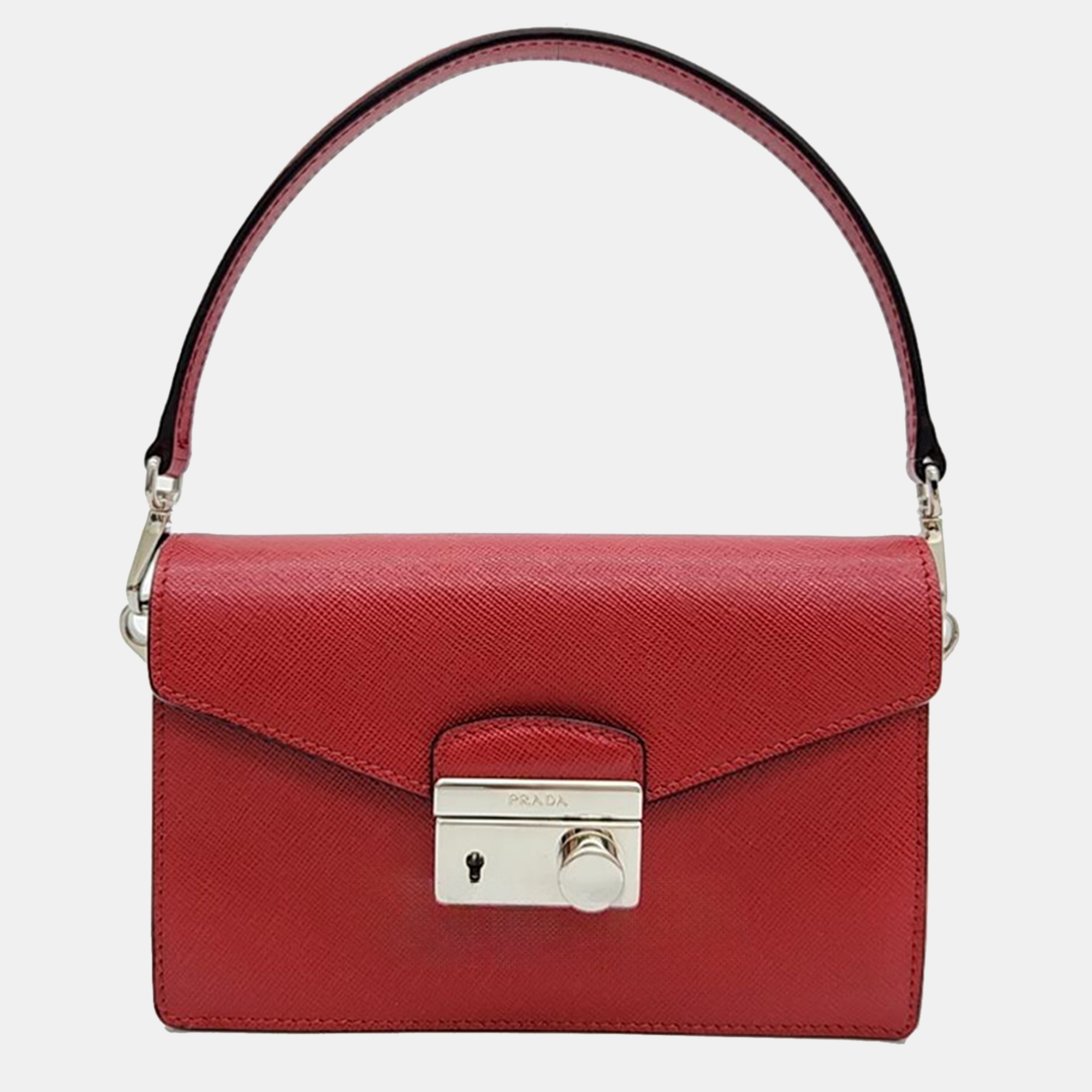 Prada Saffiano Lux Mini Cross Bag (BN2662)