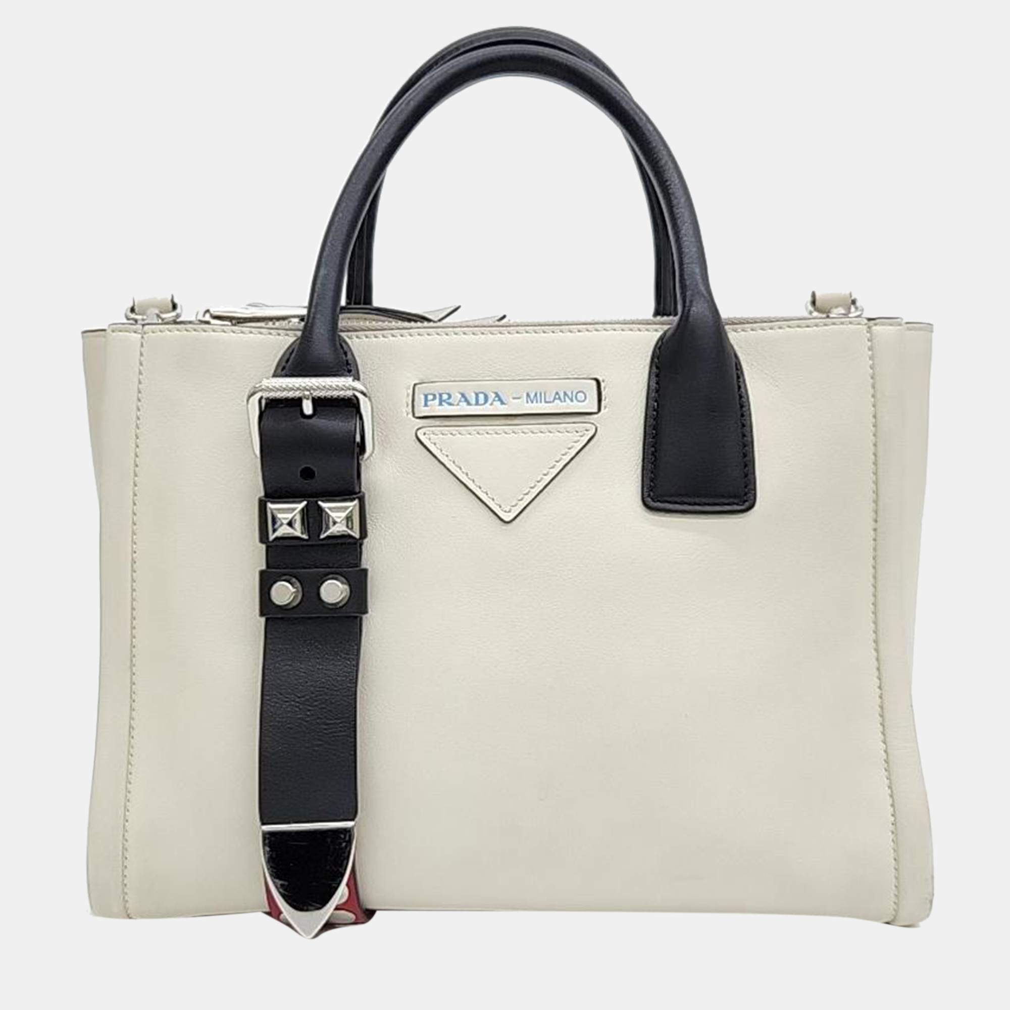 Prada Grace Lux Tote And Shoulder Bag (1BA175)