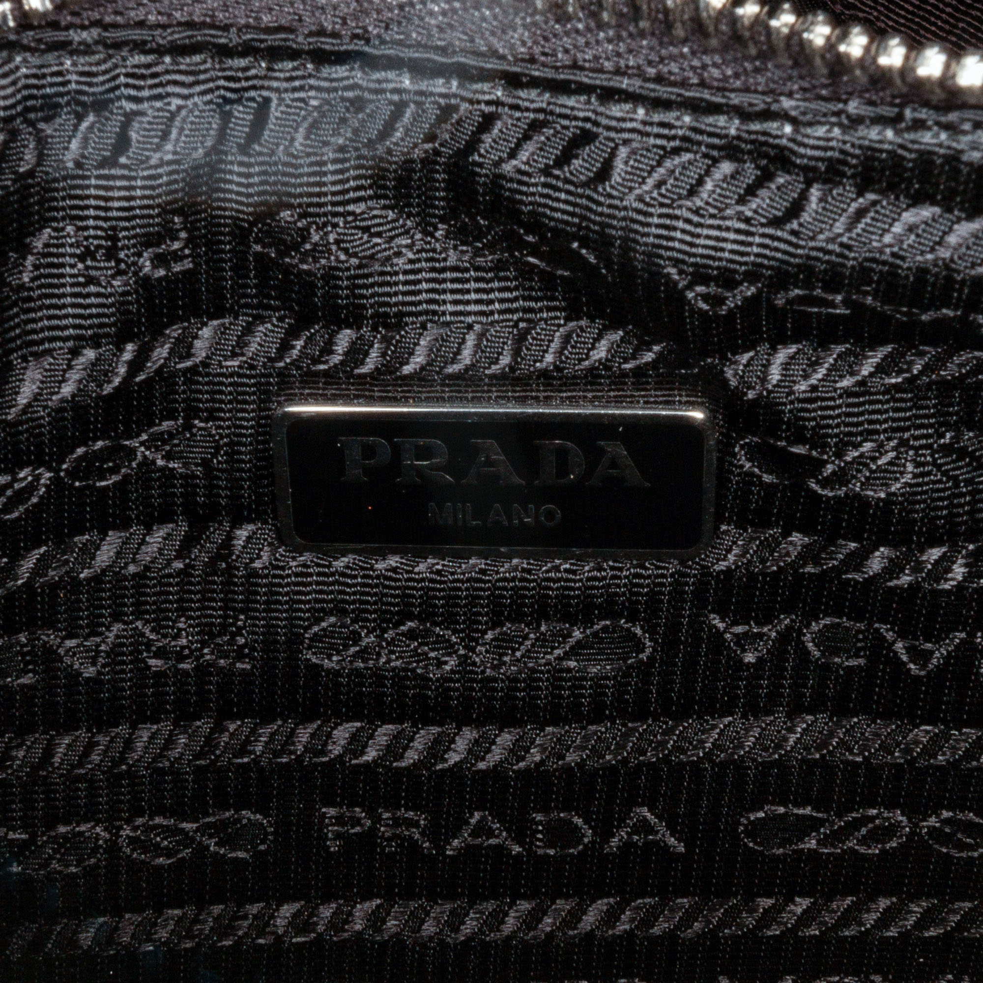 Prada Black Nylon Tessuto Re-Edition 2005