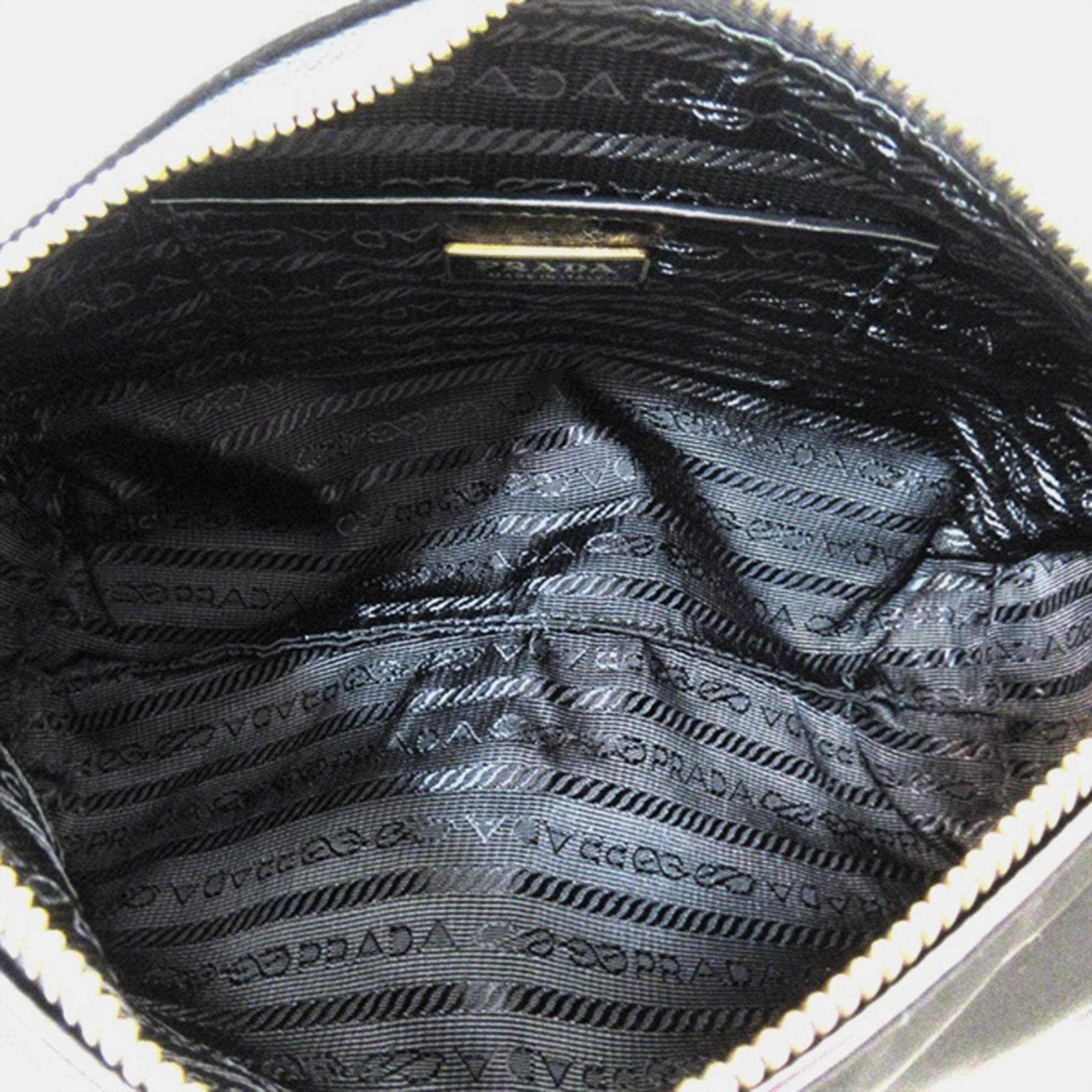 Prada Black Canvas Tessuto Handbag Crossbody Bag