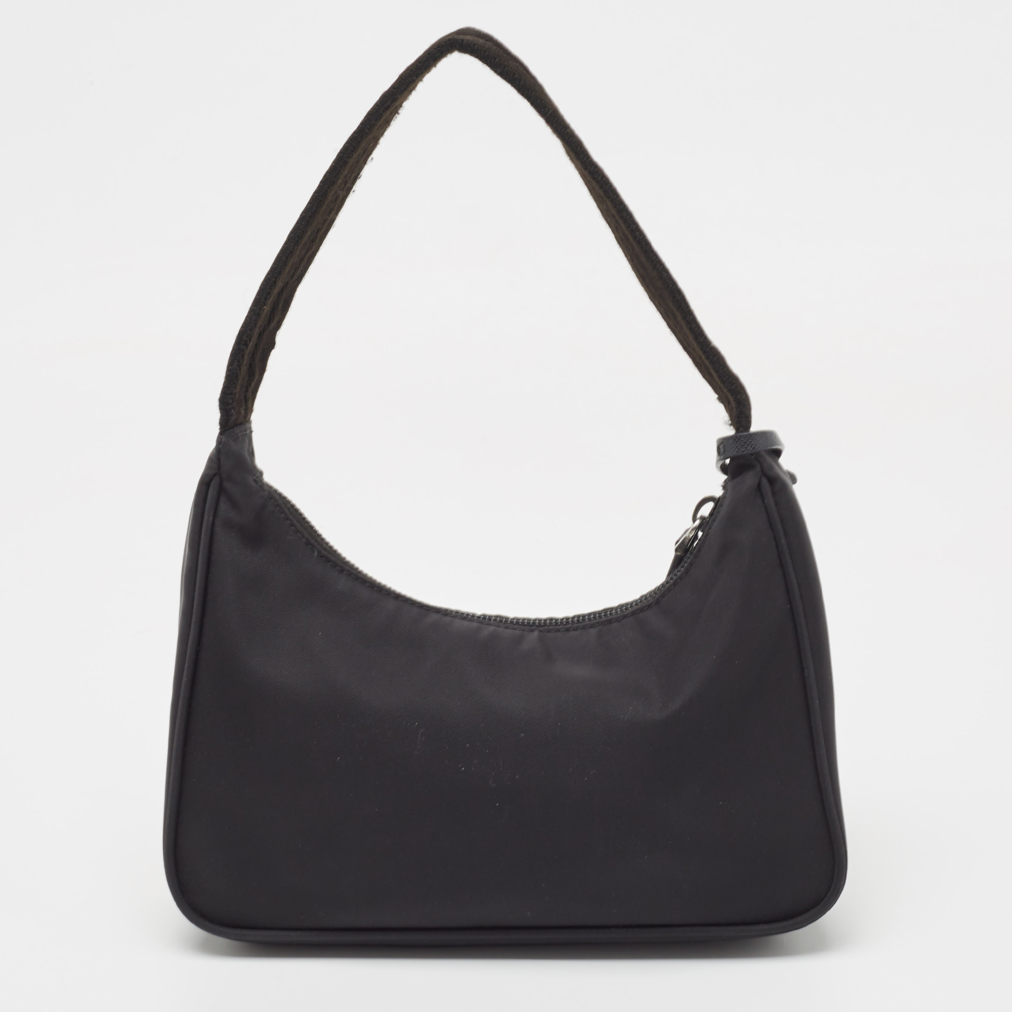 Prada Black Nylon Mini Re-Edition 2000 Shoulder Bag