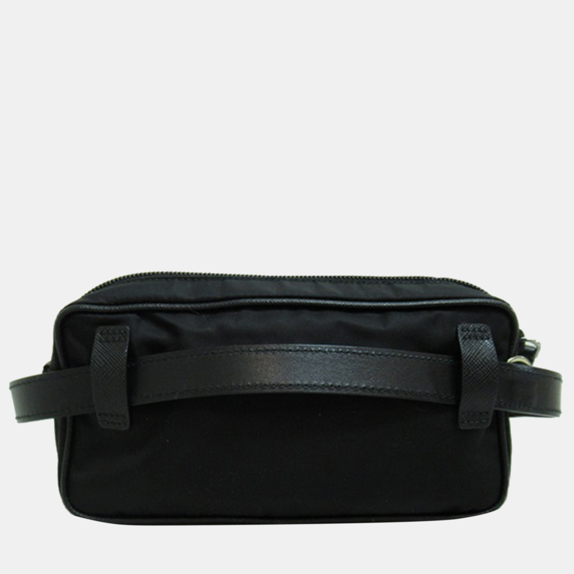 Prada Black Nylon Tessuto Belt Bag