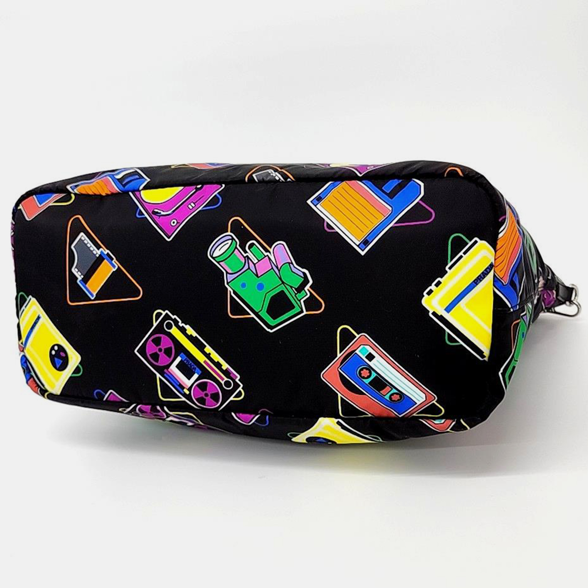 Prada Multicolor Fabric Shoulder Bag