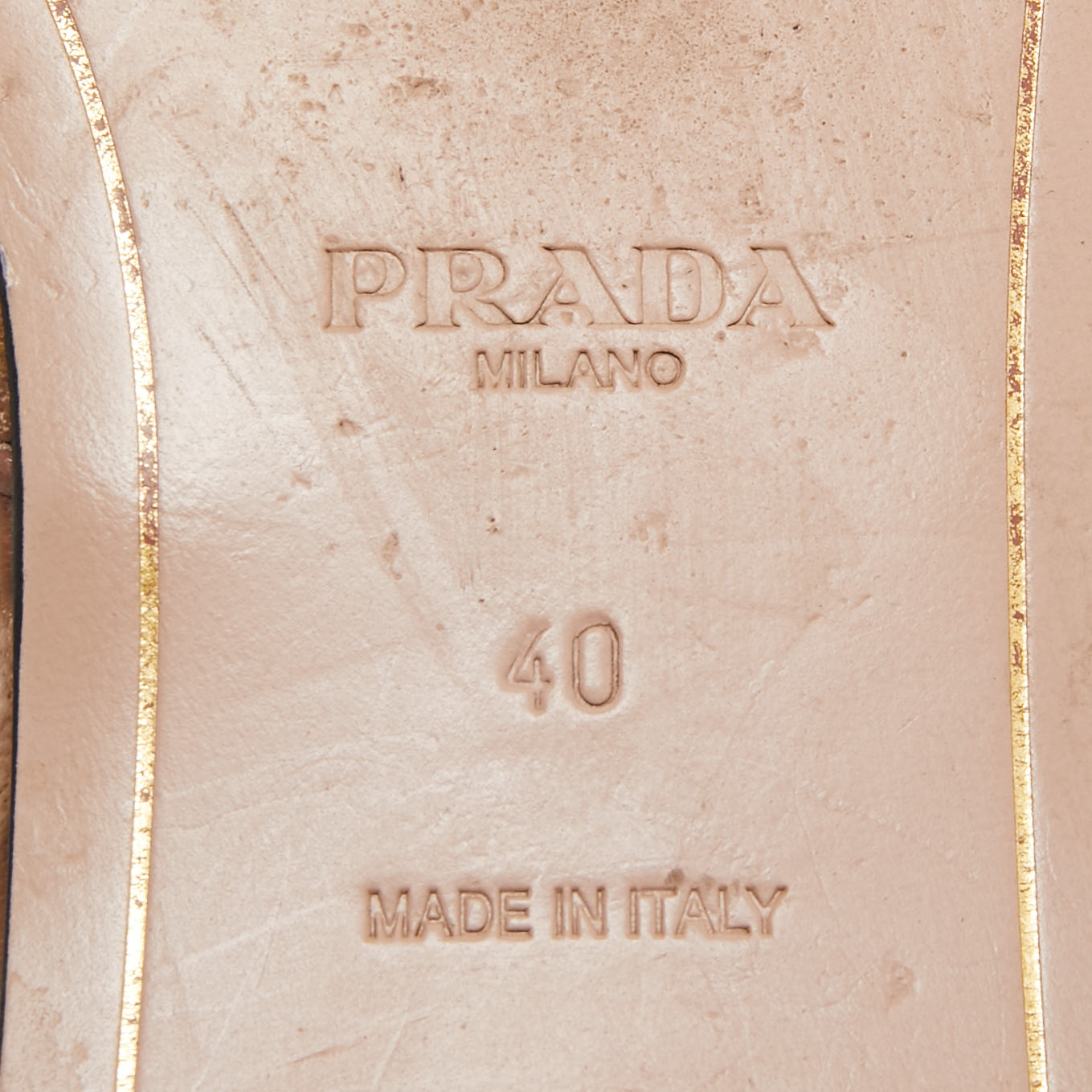Prada Brown Velvet Crystal Embellished Flat Slides Size 40
