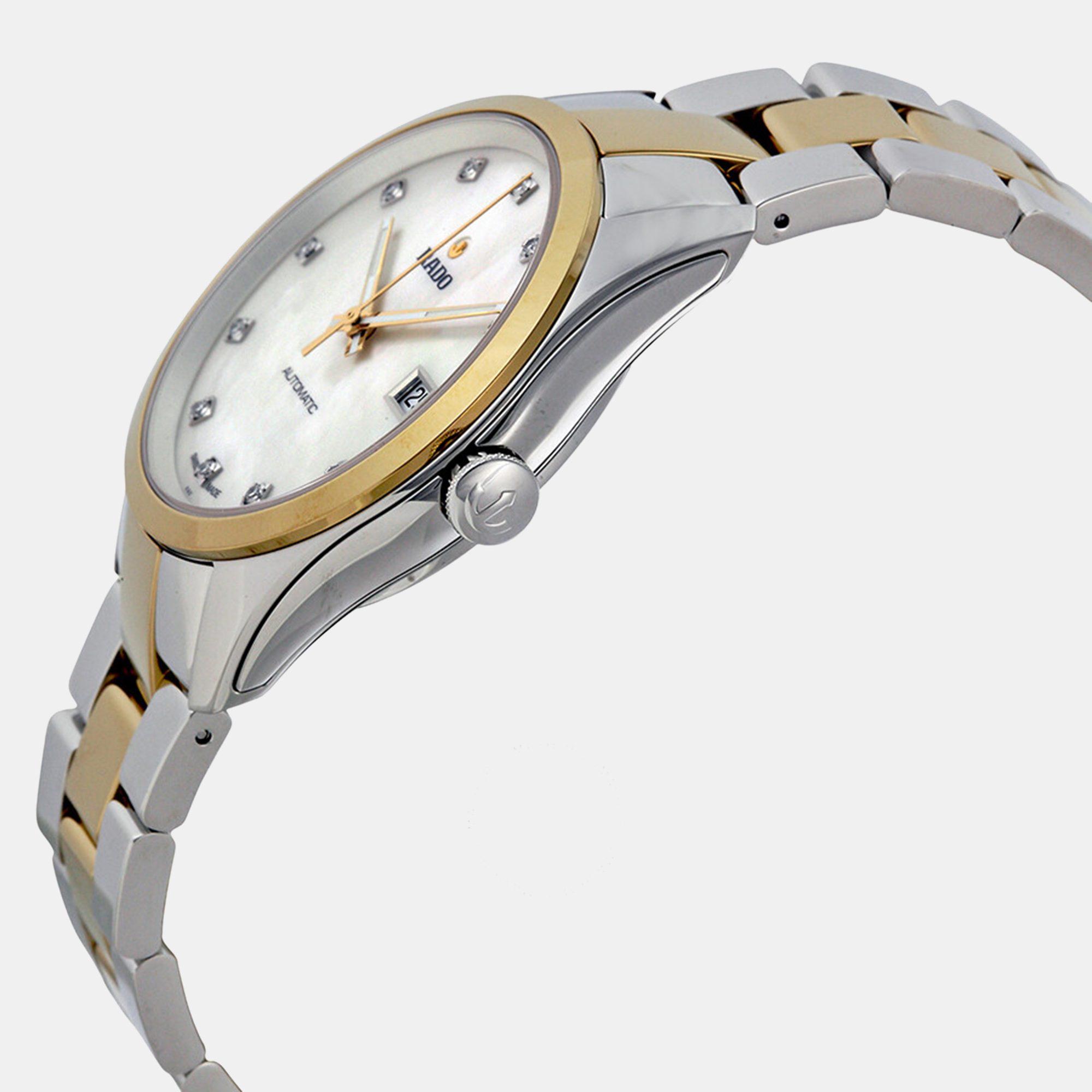 Rado Gold Steel Watch 38.7 Mm