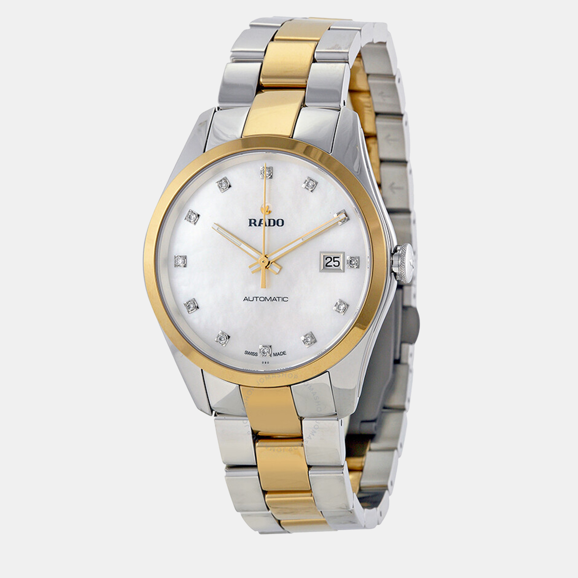 Rado gold steel watch 38.7 mm
