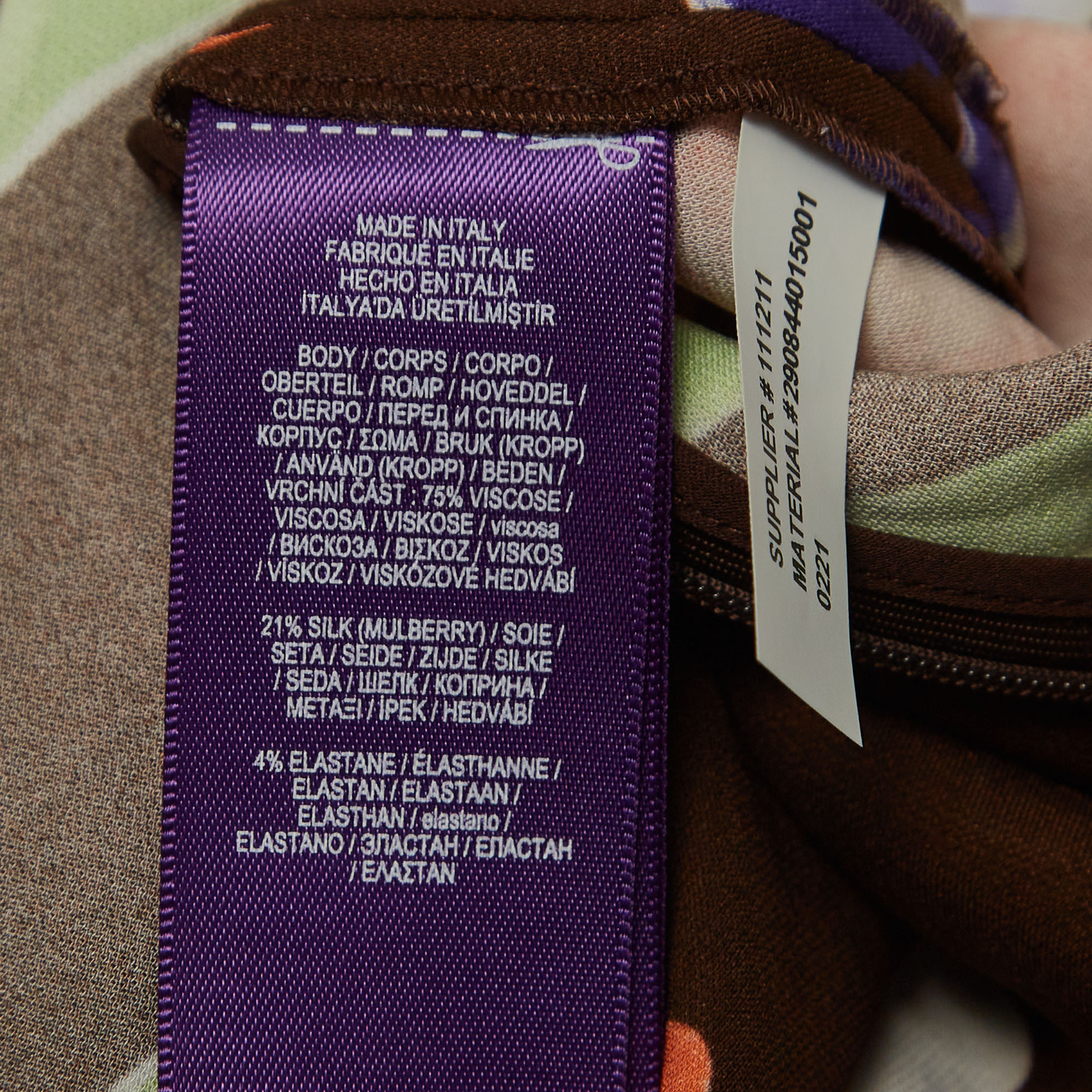 Ralph Lauren Purple Label Multicolor Floral Print Crepe Wide-Leg Pants S