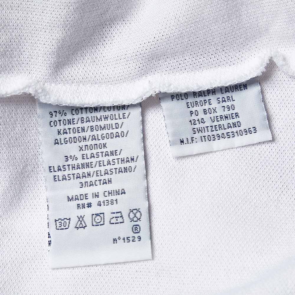 Ralph Lauren White Cotton Pique Sleeveless Polo T-Shirt M