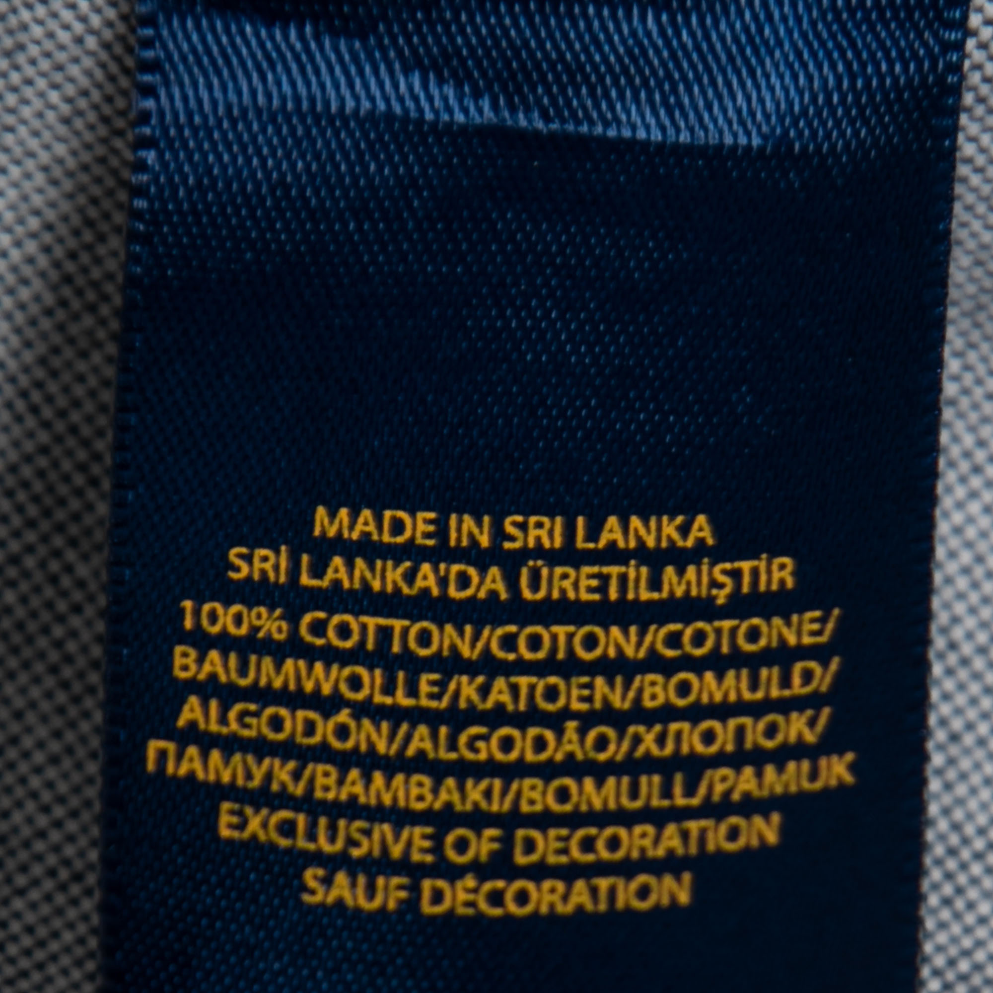 Ralph Lauren Grey Cotton Knit Oxford Button Down Shirt XS