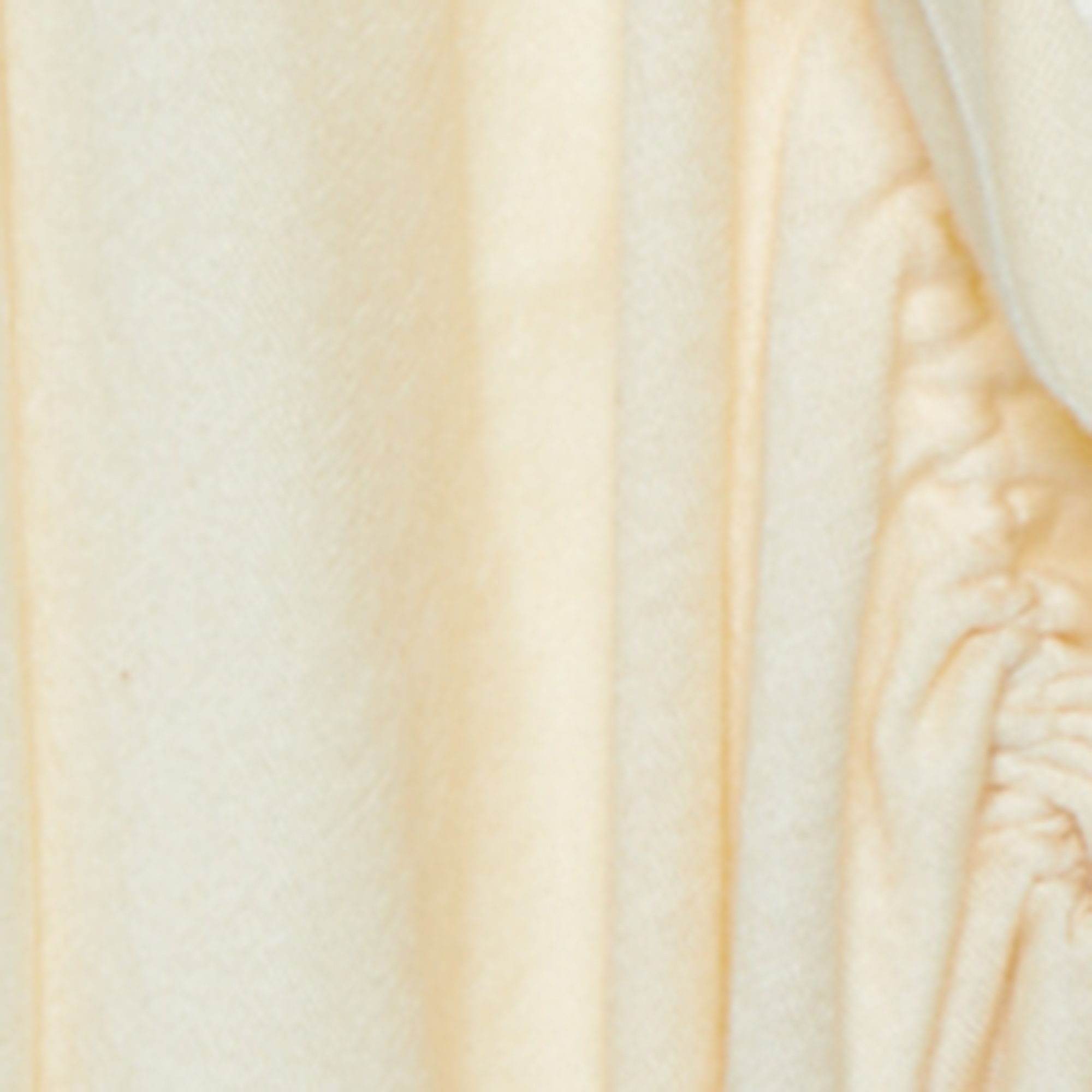 Ralph Lauren Cream Cotton Knit Drawstring Detail Open Front Cardigan XL