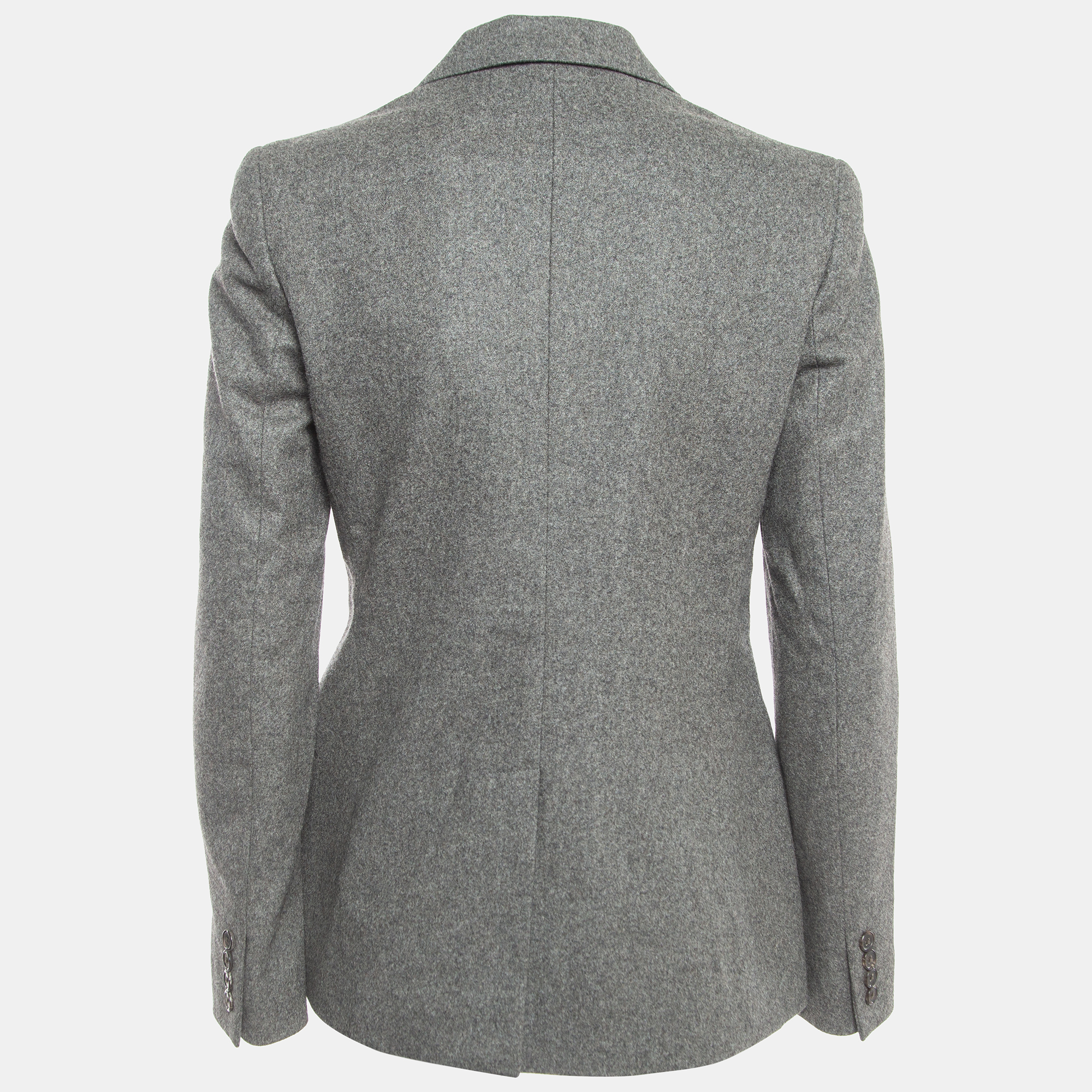 Lauren by Ralph Lauren Grey Virgin Wool & Rabbit Hair Single Breasted Blazer
Lauren by Ralph Lauren Grey Virgin Wool & Rabbit Hair Single Breasted Blazer