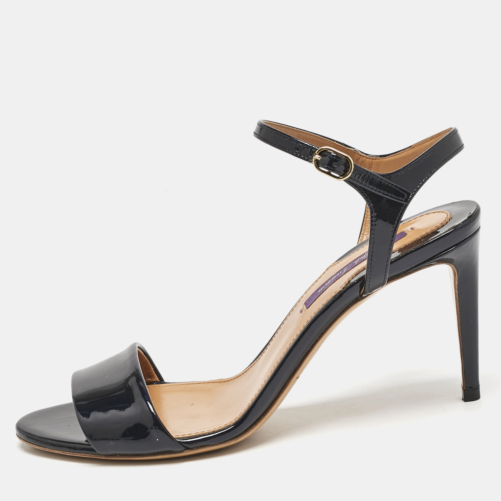 Ralph Lauren Navy Blue Patent Leather Ankle Strap Sandals Size
Ralph Lauren Navy Blue Patent Leather Ankle Strap Sandals Size