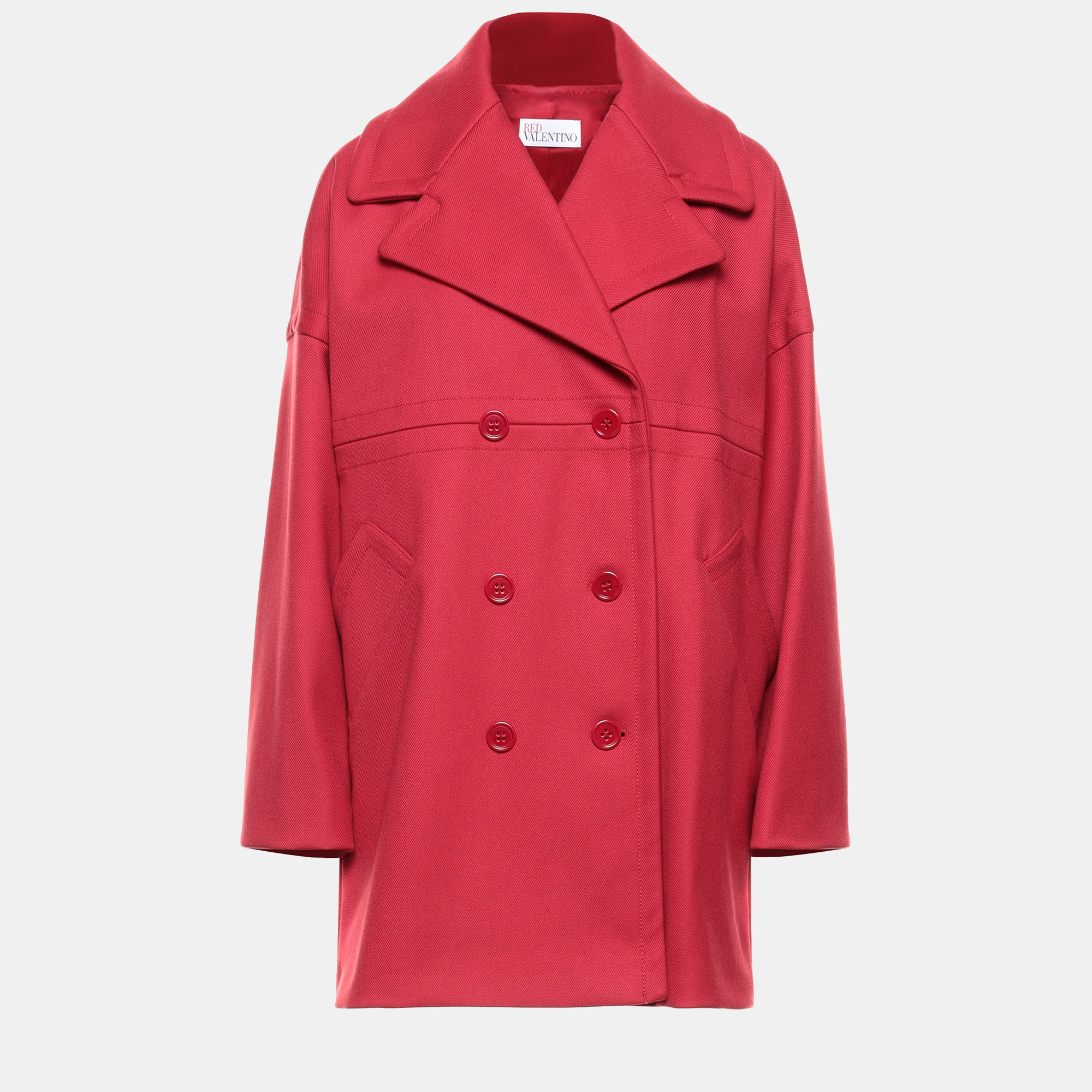 

Redvalentino Polyester Coats 36, Red