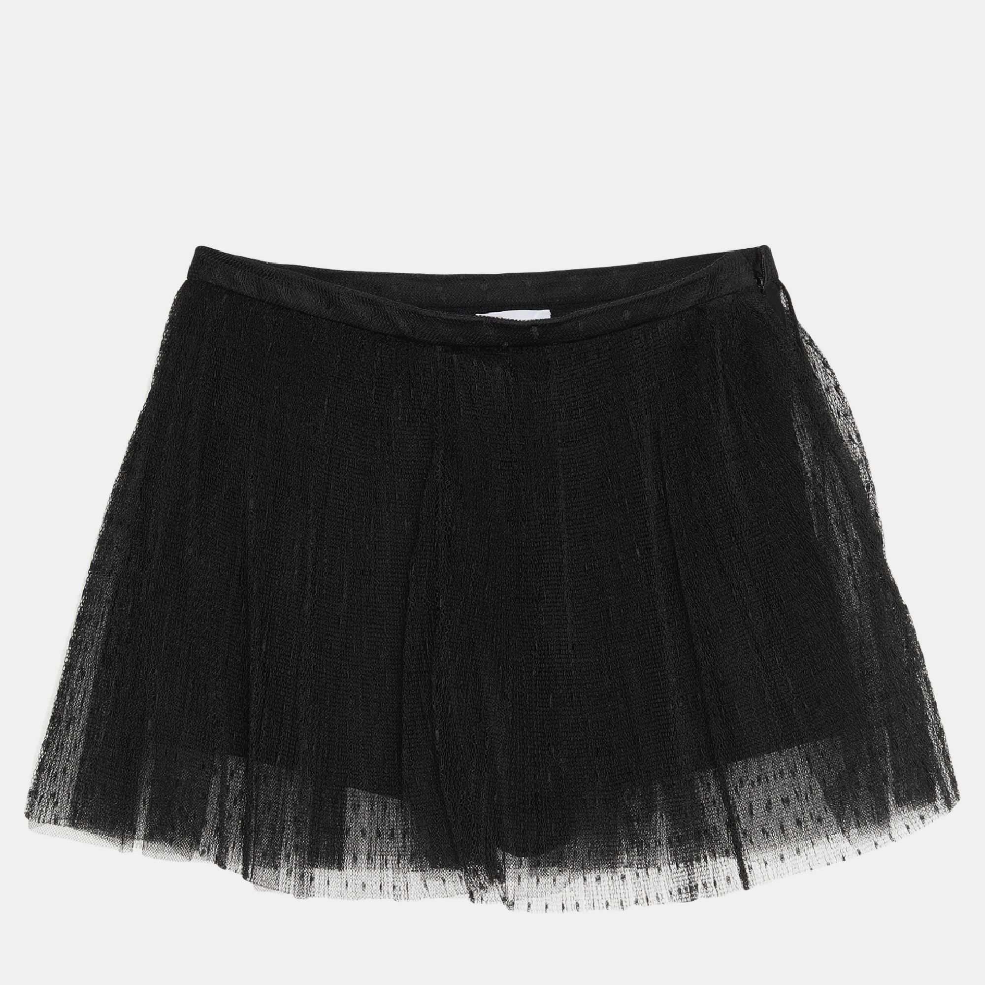 

Redvalentino Polyester Mini skirts 42, Black