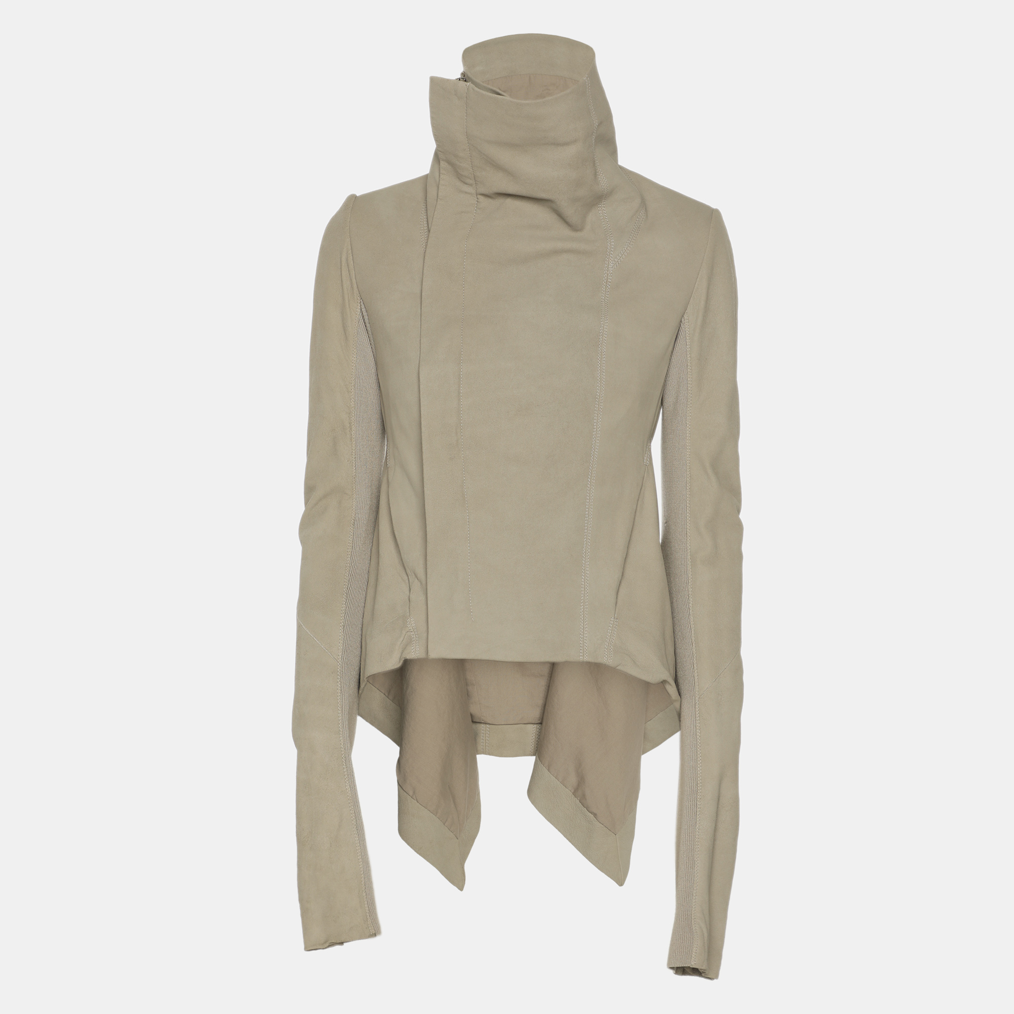 Rick Owens Grey Suede Cropped Jacket S
Rick Owens Grey Suede Cropped Jacket S