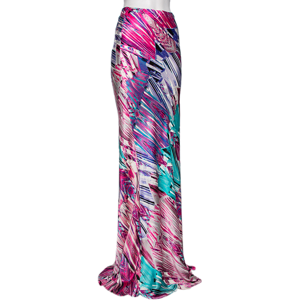 Roberto Cavalli Multicolored Printed Silk Maxi Skirt, Multicolor
Roberto Cavalli Multicolored Printed Silk Maxi Skirt, Multicolor
