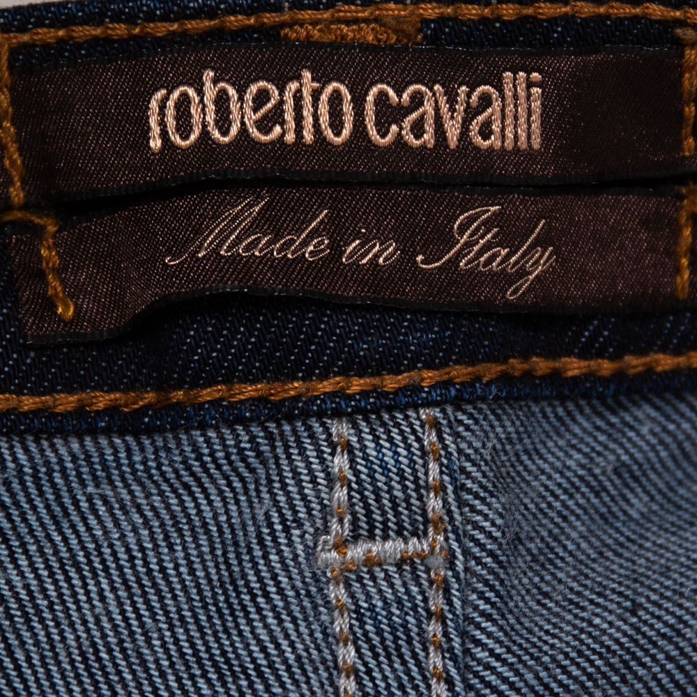 Roberto Cavalli Dark Blue Denim Jeans S