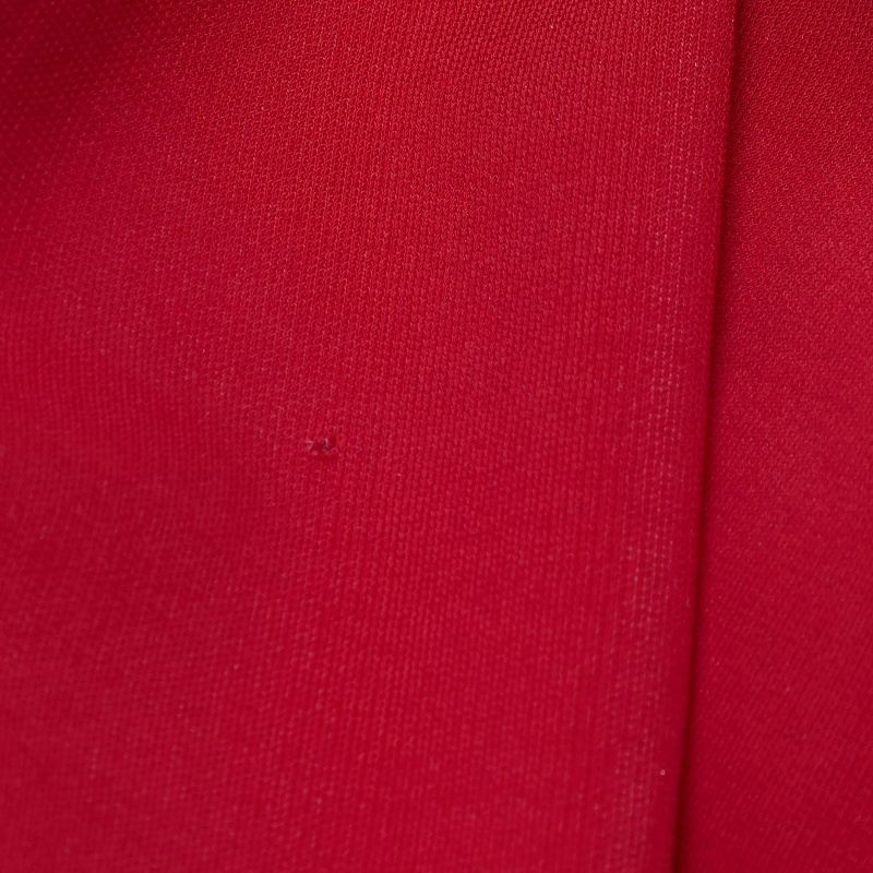 Roberto Cavalli Red Jersey Long Sleeve Midi Dress M