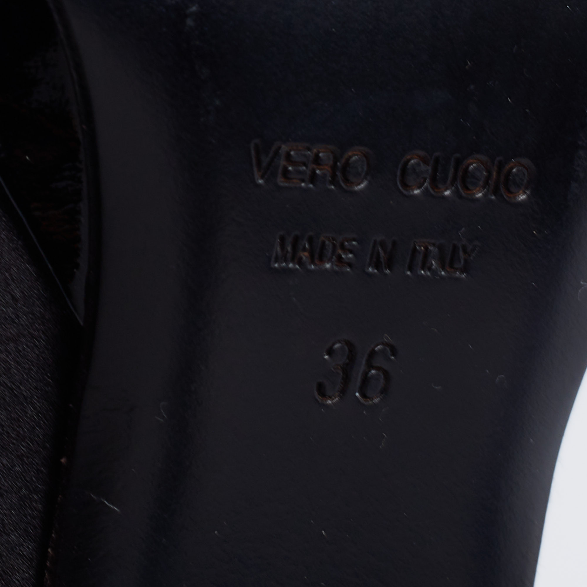 Roberto Cavalli Black Satin Ankle Strap Sandals Size 36
