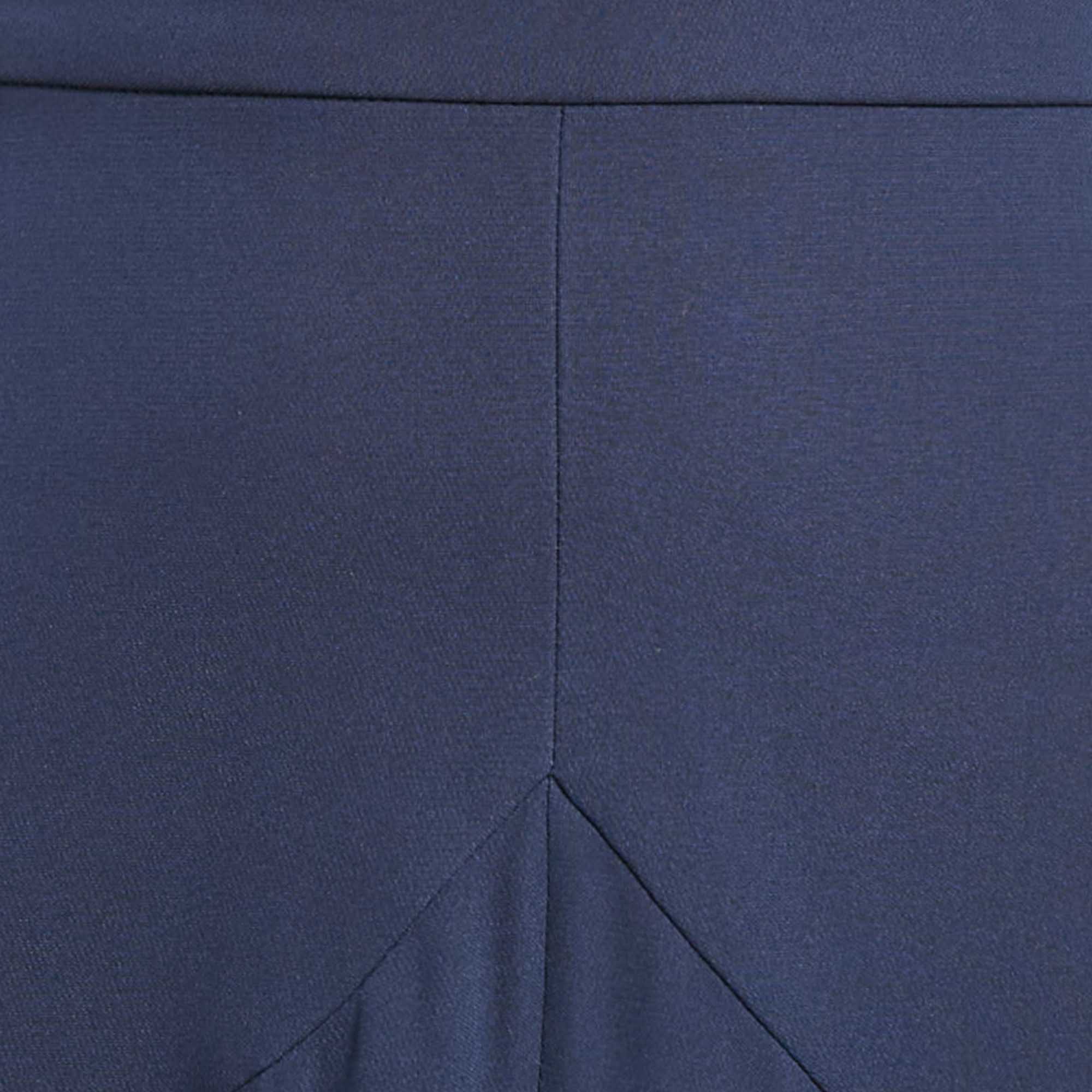 Roksanda Ilincic Blue Silk Flared Midi Skirt S