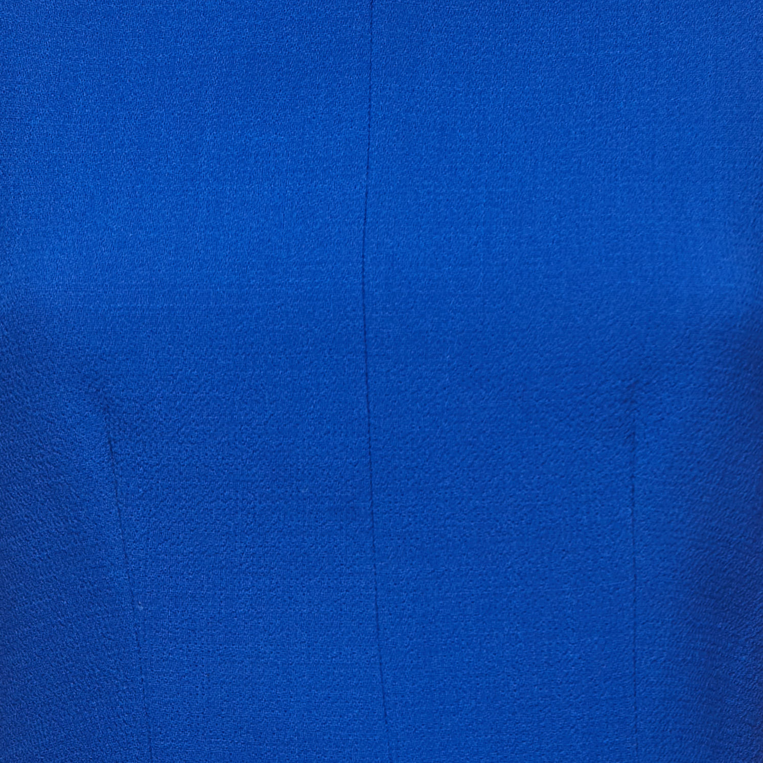 Roksanda Ilincic Blue Crepe Bell Sleeve Midi Dress S