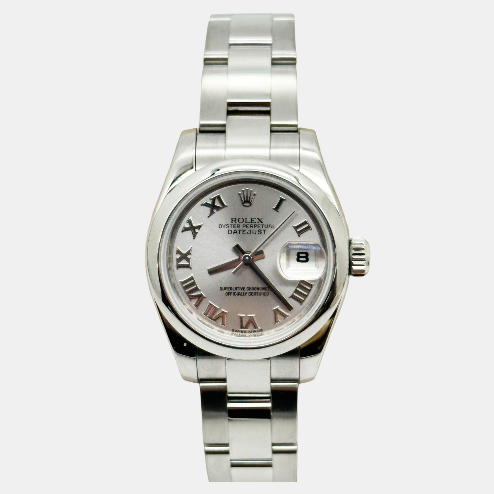 Rolex Datejust 179160 Automatic Silver Stainless Steel Women's Wristwatch 26 mm
Rolex Datejust 179160 Automatic Silver Stainless Steel Women's Wristwatch 26 mm