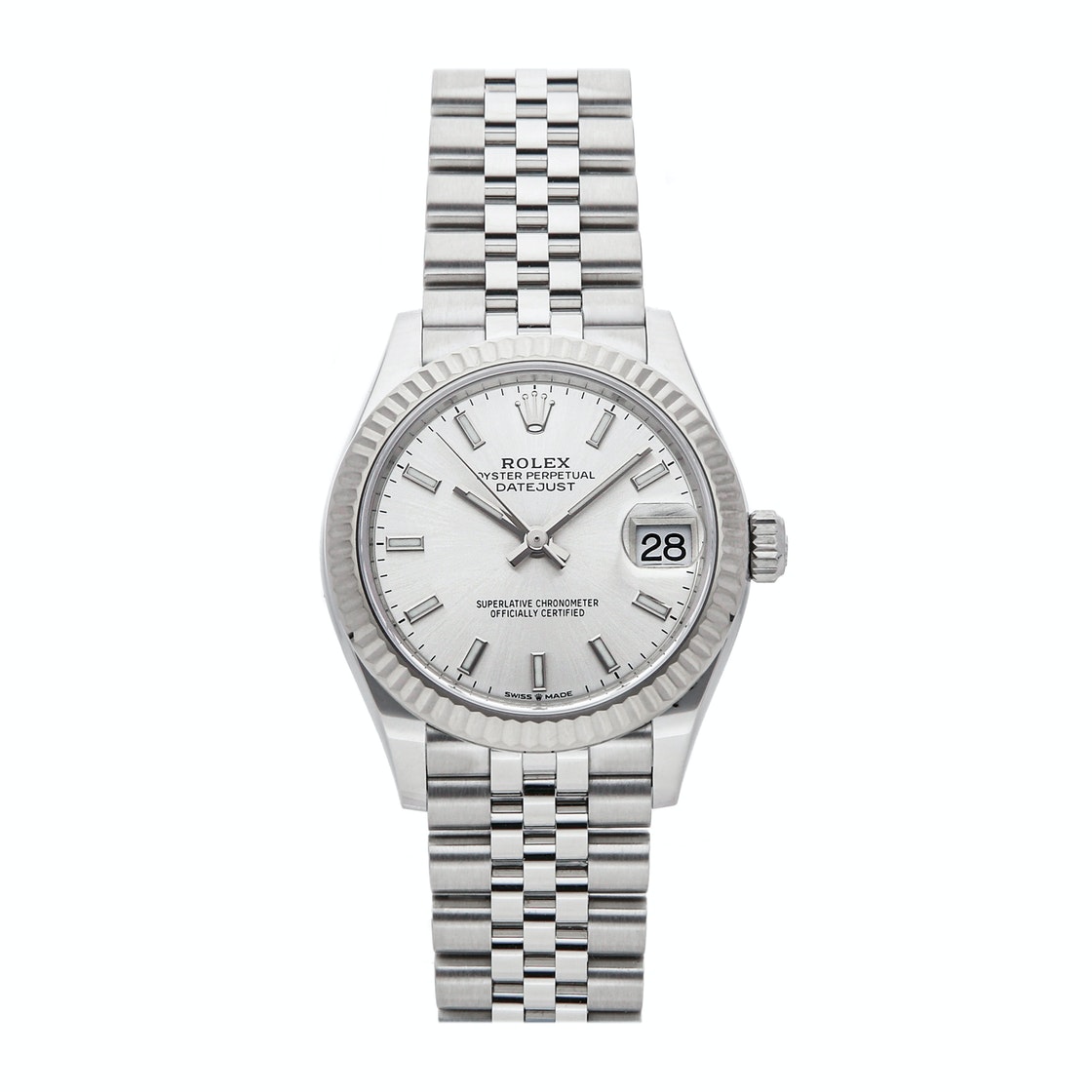 Rolex Silver Stainless Steel Datejust 278274 Women's Wristwatch 31 MM