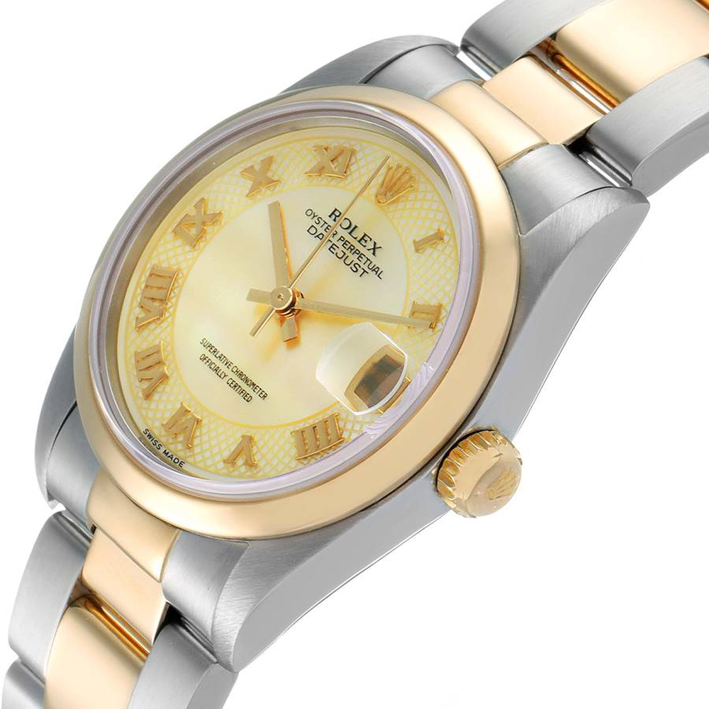 Rolex MOP 18K Yellow Gold And Stainless Steel Datejust 78243 Women's Wristwatch 31 MM
Rolex MOP 18K Yellow Gold And Stainless Steel Datejust 78243 Women's Wristwatch 31 MM