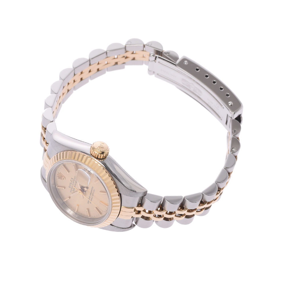Rolex Champagne 18K Yellow Gold And Stainless Steel Datejust 69173 Automatic Women's Wristwatch 26 MM
Rolex Champagne 18K Yellow Gold And Stainless Steel Datejust 69173 Automatic Women's Wristwatch 26 MM
