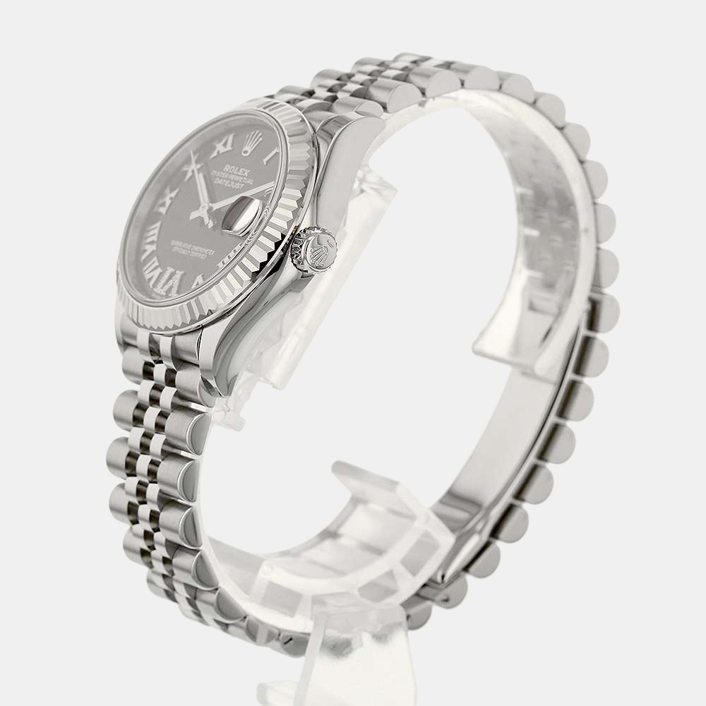 Rolex Aubergine Diamonds Stainless Steel Datejust 278274 Women's Wristwatch 31 MM, Purple
Rolex Aubergine Diamonds Stainless Steel Datejust 278274 Women's Wristwatch 31 MM, Purple
