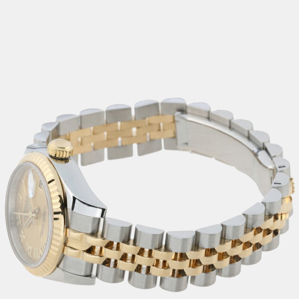 Rolex Gold 18k Yellow Gold And Stainless Steel Datejust 179173 Automatic Women's Wristwatch 26 mm
Rolex Gold 18k Yellow Gold And Stainless Steel Datejust 179173 Automatic Women's Wristwatch 26 mm