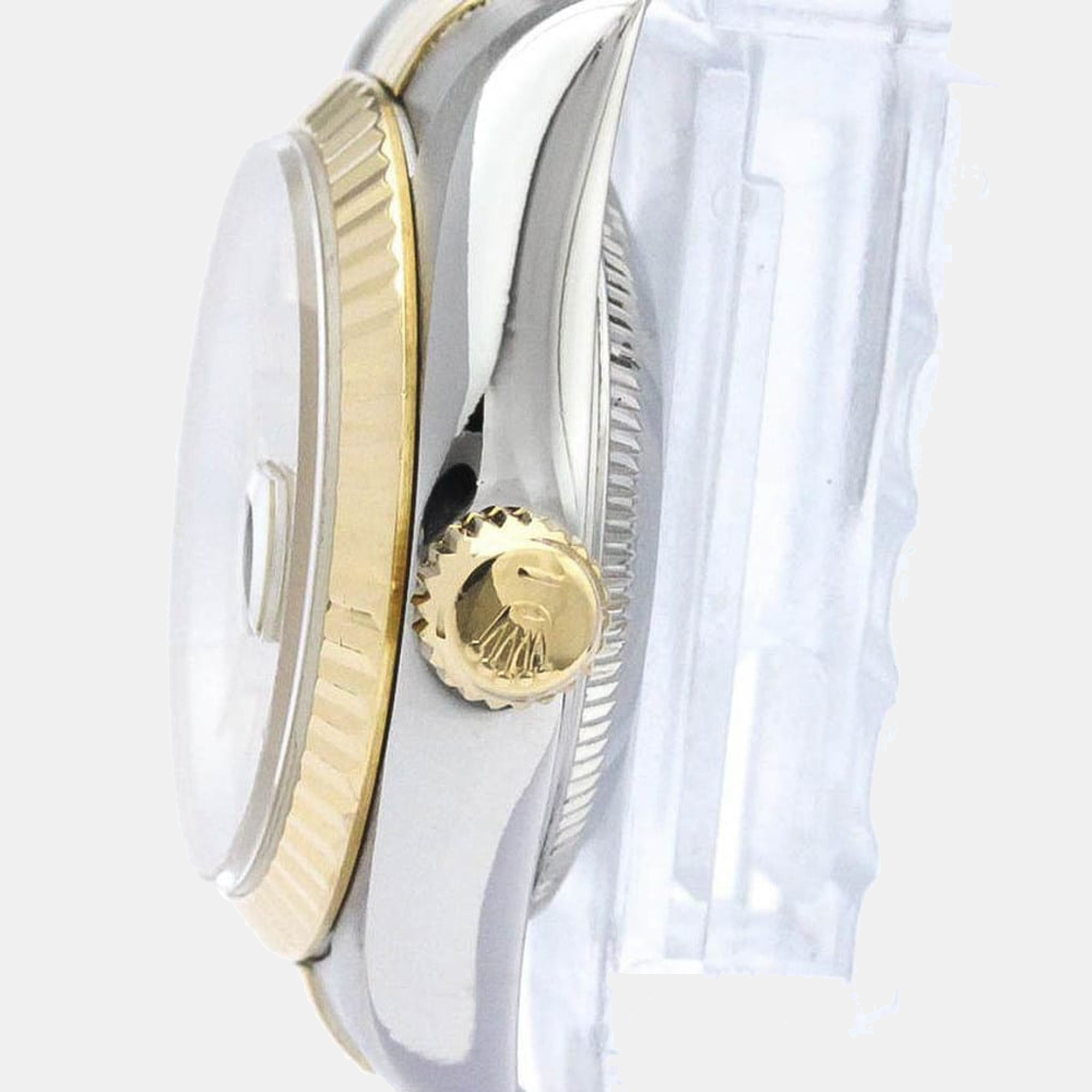 Rolex Champagne 18K Yellow Gold And Stainless Steel Datejust 69173 Women's Wristwatch 26 mm
Rolex Champagne 18K Yellow Gold And Stainless Steel Datejust 69173 Women's Wristwatch 26 mm