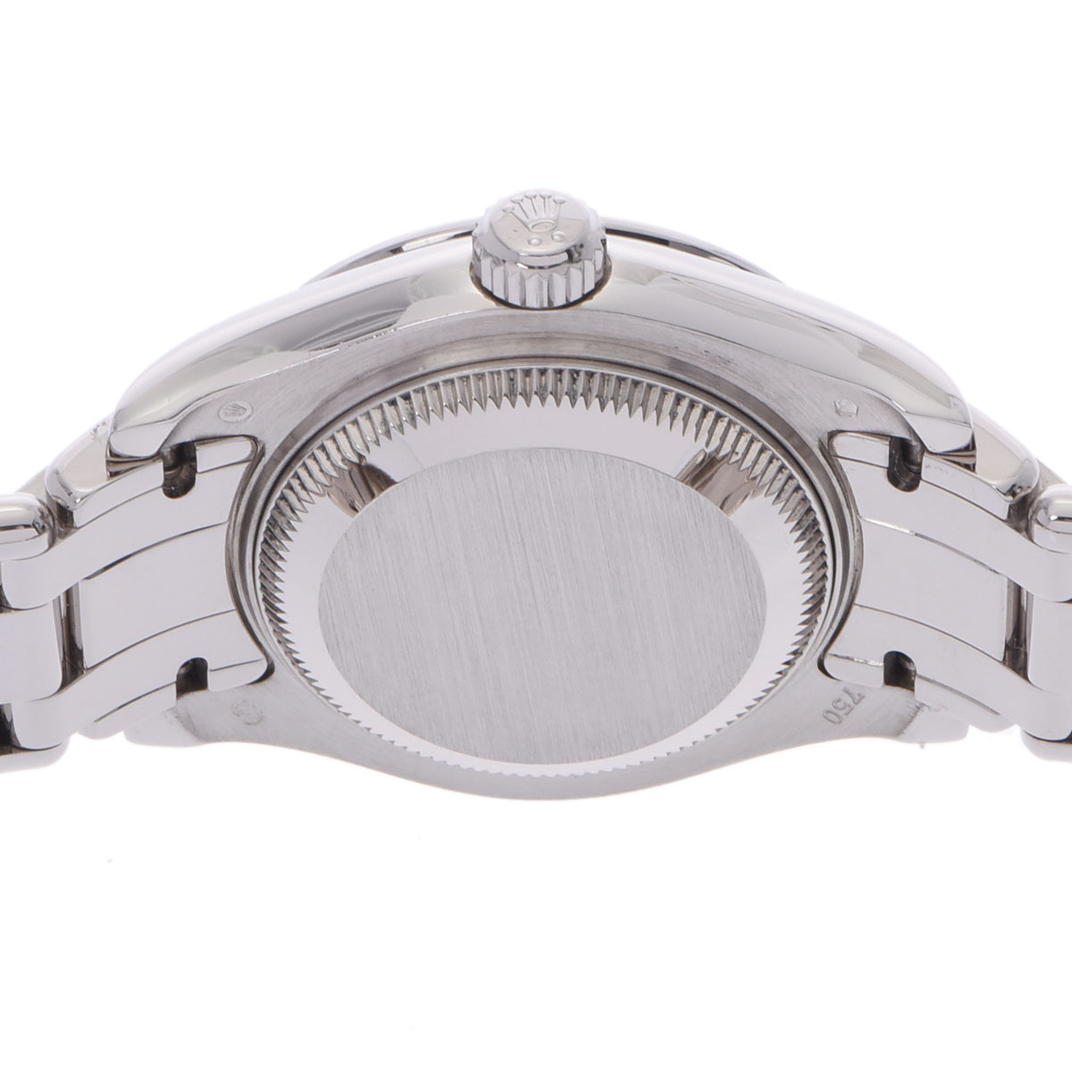 Rolex MOP Diamonds 18k White Gold Pearlmaster 80299NG Women's Wristwatch 29 Mm