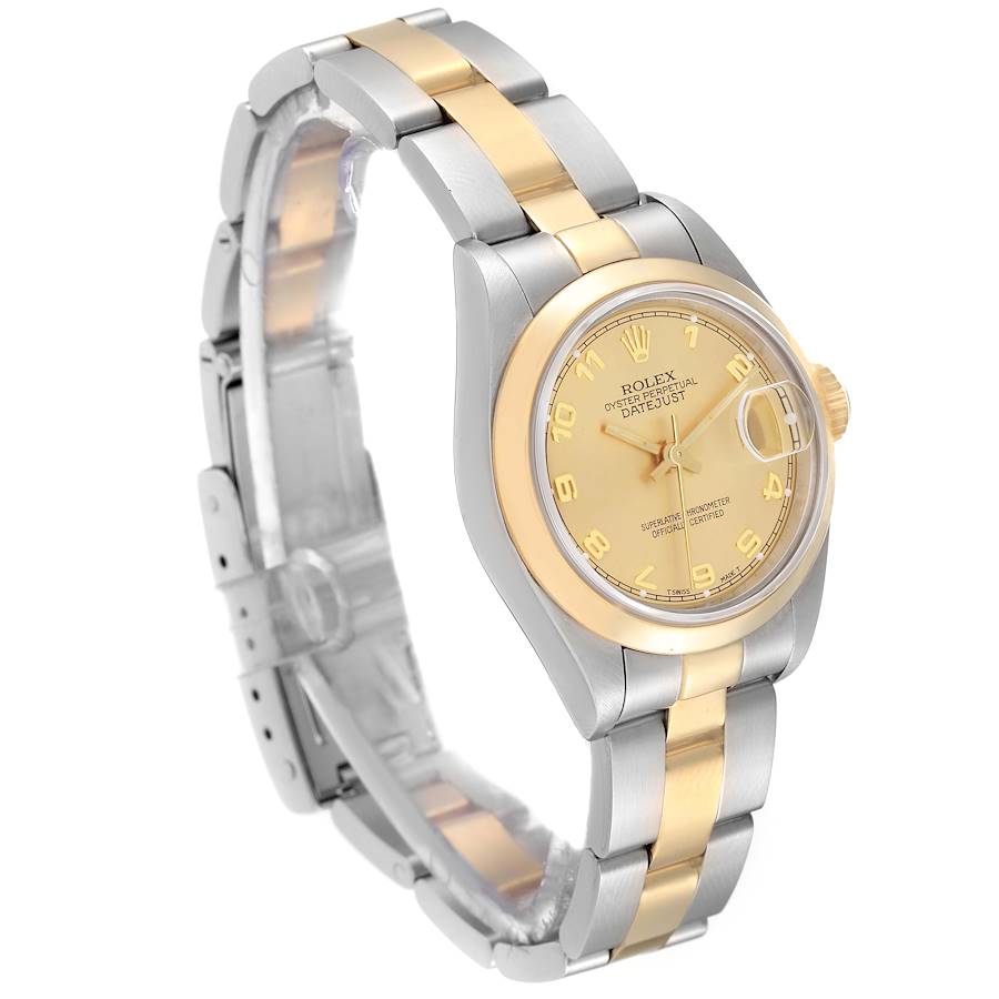 Rolex Datejust Steel Yellow Gold Ladies Watch 69163 26 Mm