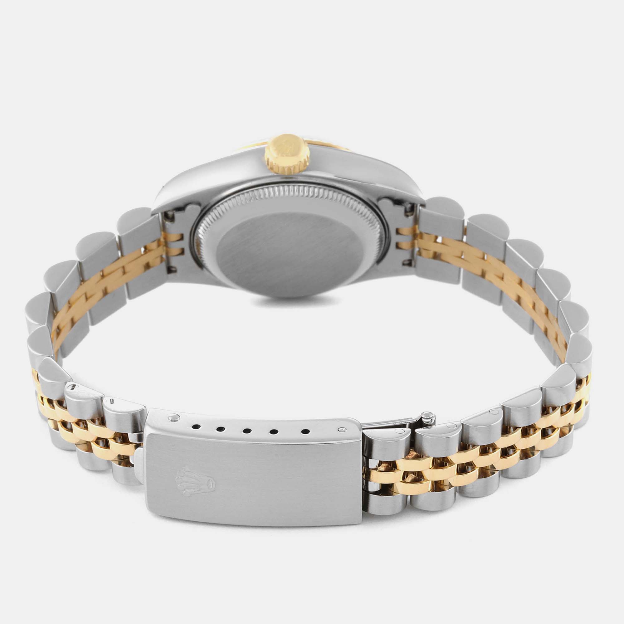 Rolex Datejust Steel Yellow Gold Anniversary Diamond Dial Ladies Watch 79173 26 Mm